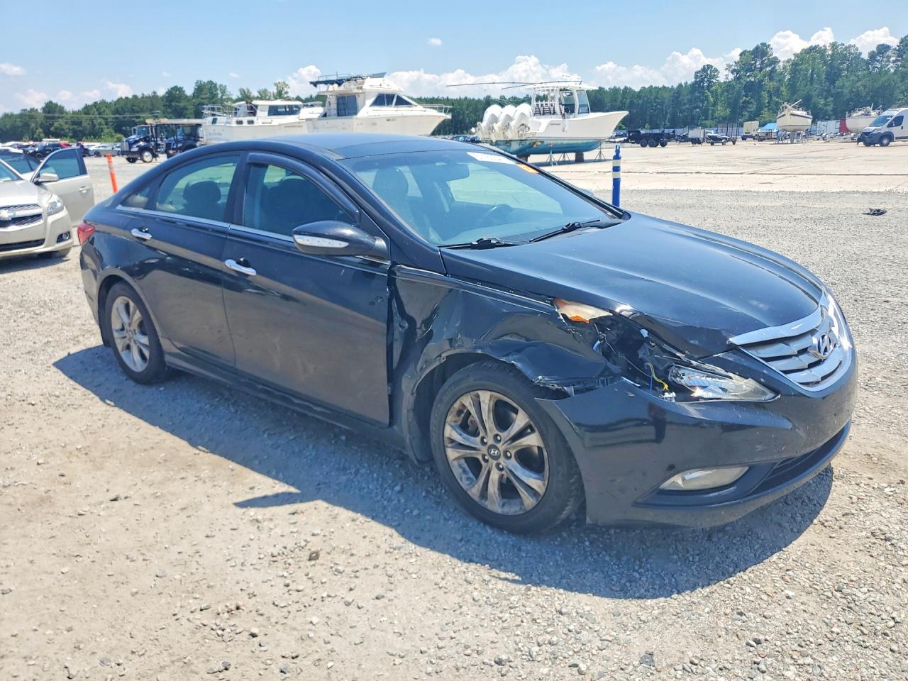 2013 Hyundai Sonata Limited Black vin: 5NPEC4AC6DH588220