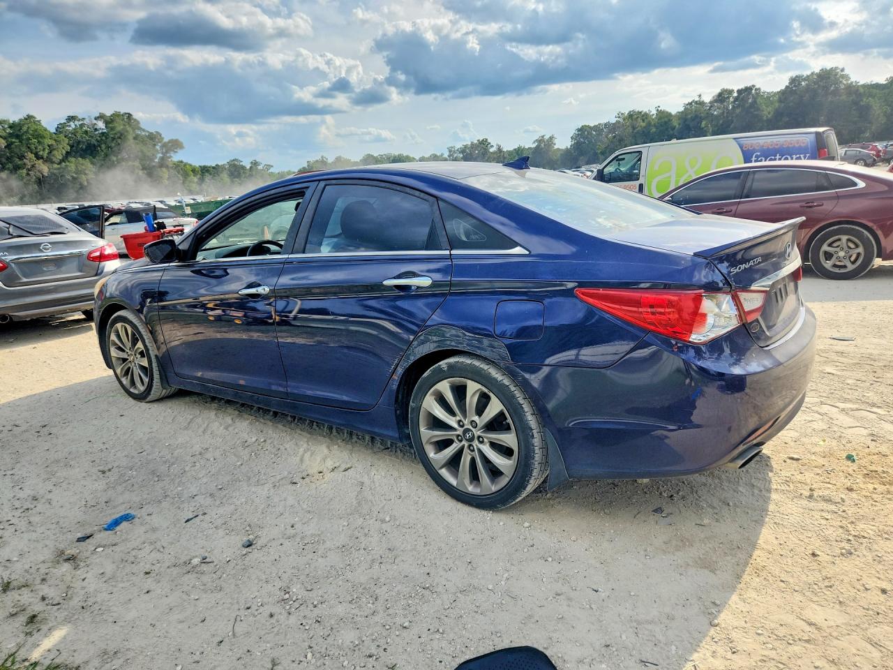 2013 Hyundai Sonata Se Blue vin: 5NPEC4AC6DH618266