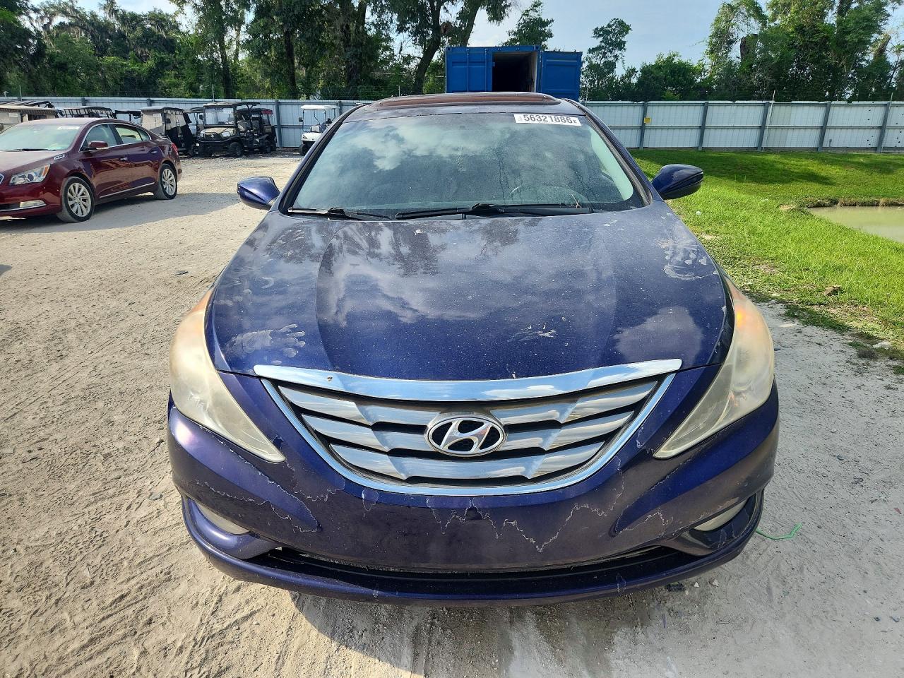 2013 Hyundai Sonata Se Blue vin: 5NPEC4AC6DH618266