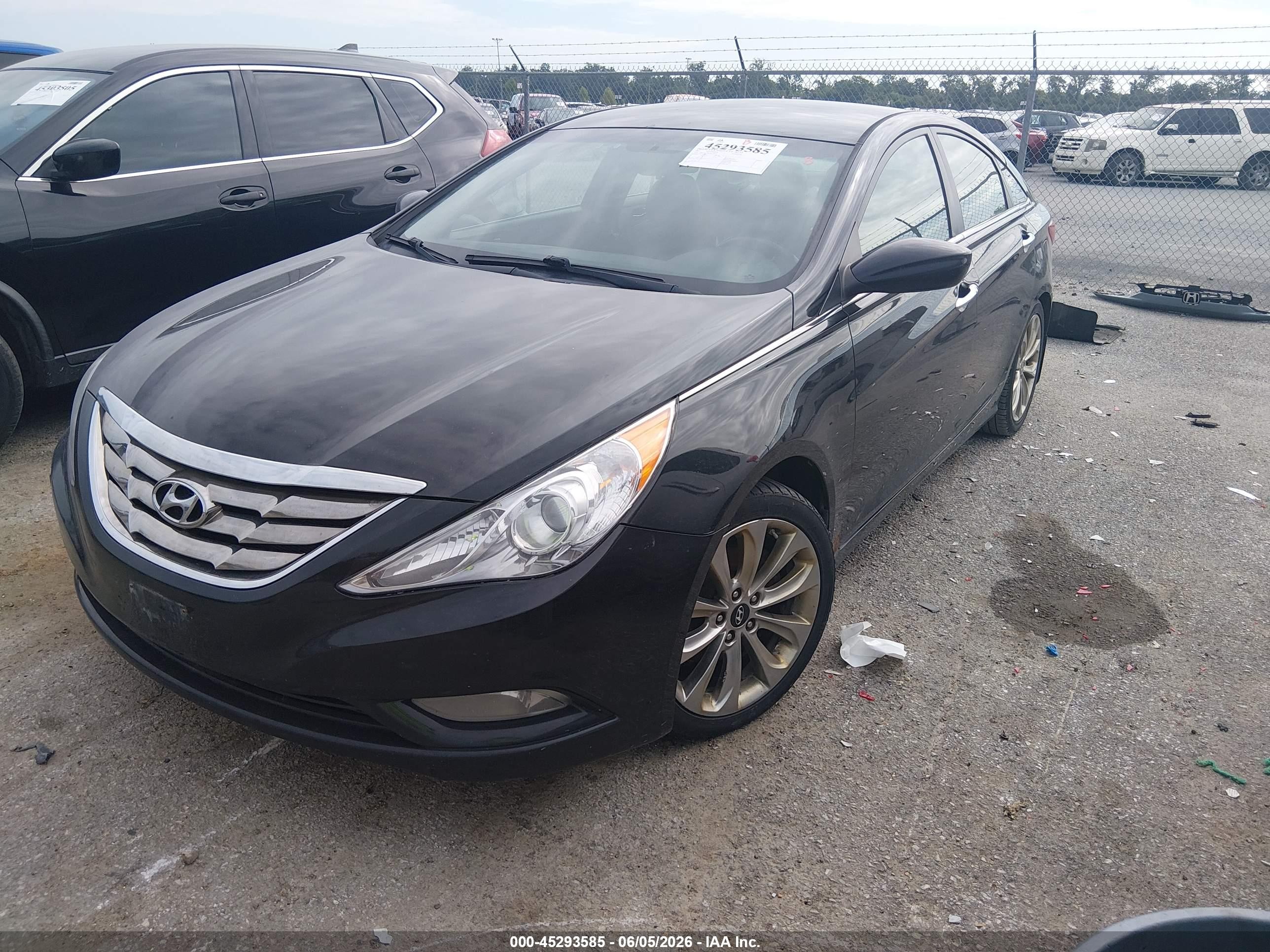 2013 Hyundai Sonata Se Black vin: 5NPEC4AC6DH623659