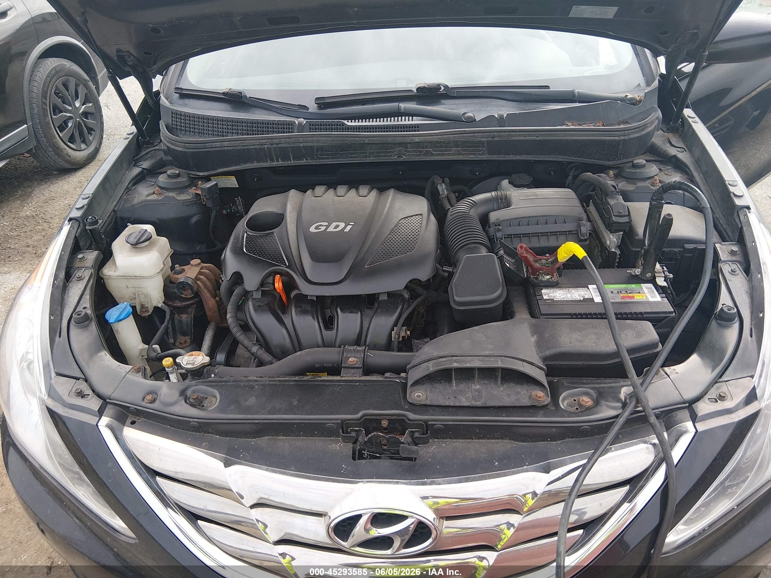 2013 Hyundai Sonata Se Black vin: 5NPEC4AC6DH623659