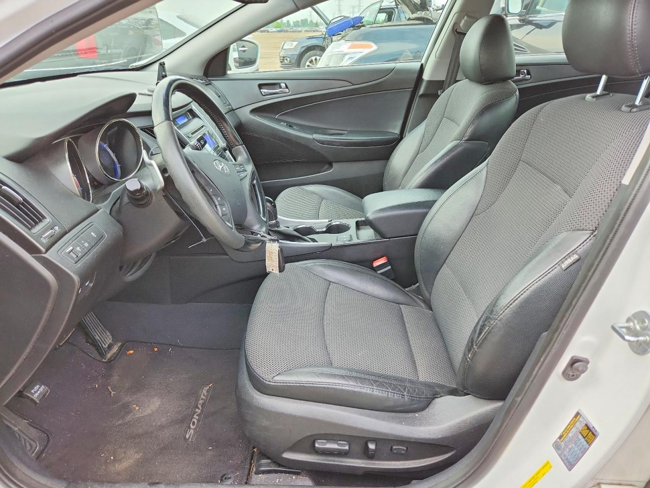 2013 Hyundai Sonata Se White vin: 5NPEC4AC6DH641787