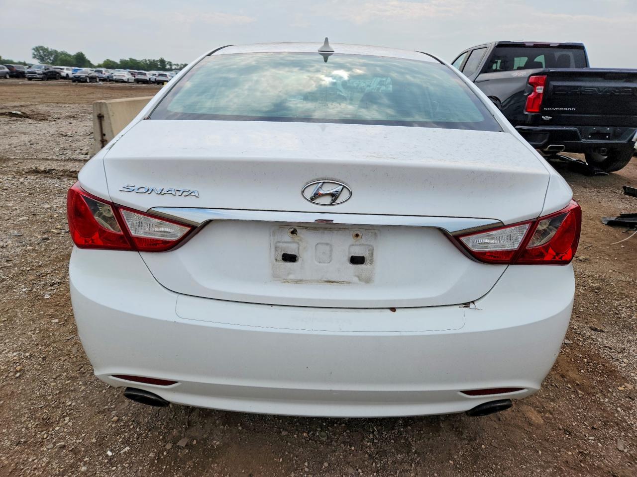 2013 Hyundai Sonata Se White vin: 5NPEC4AC6DH641787