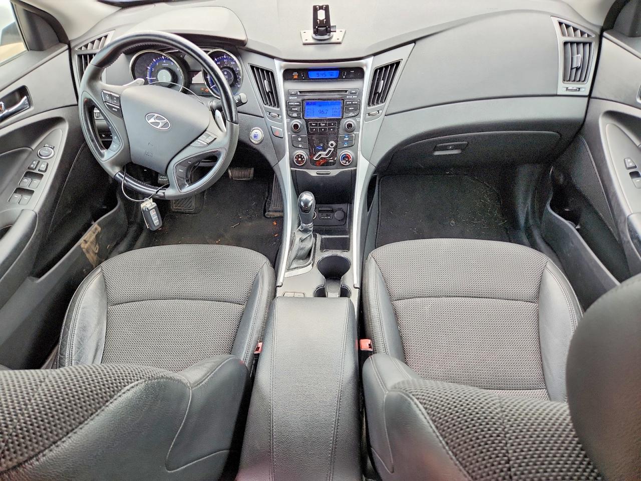 2013 Hyundai Sonata Se White vin: 5NPEC4AC6DH641787