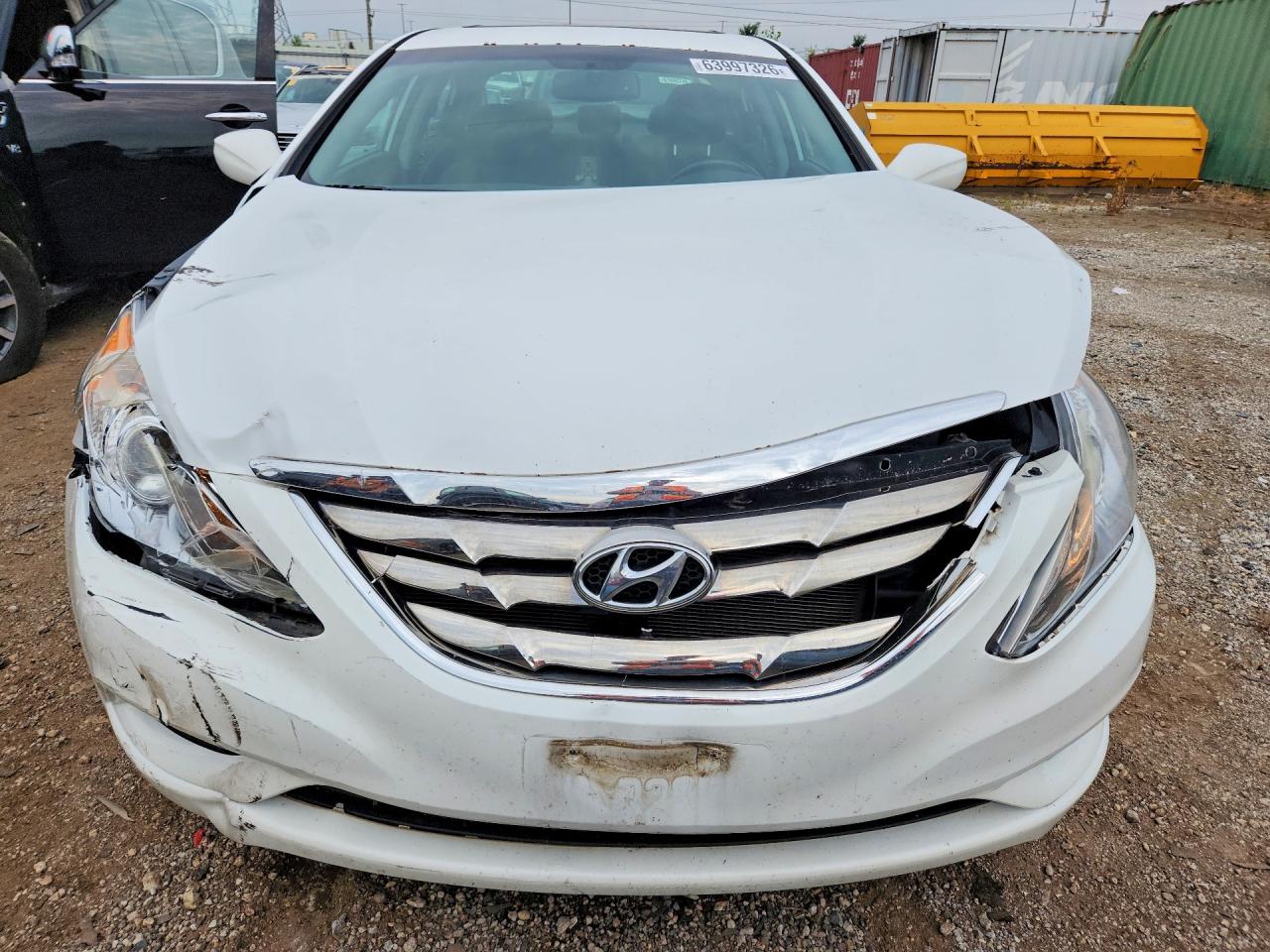 2013 Hyundai Sonata Se White vin: 5NPEC4AC6DH641787