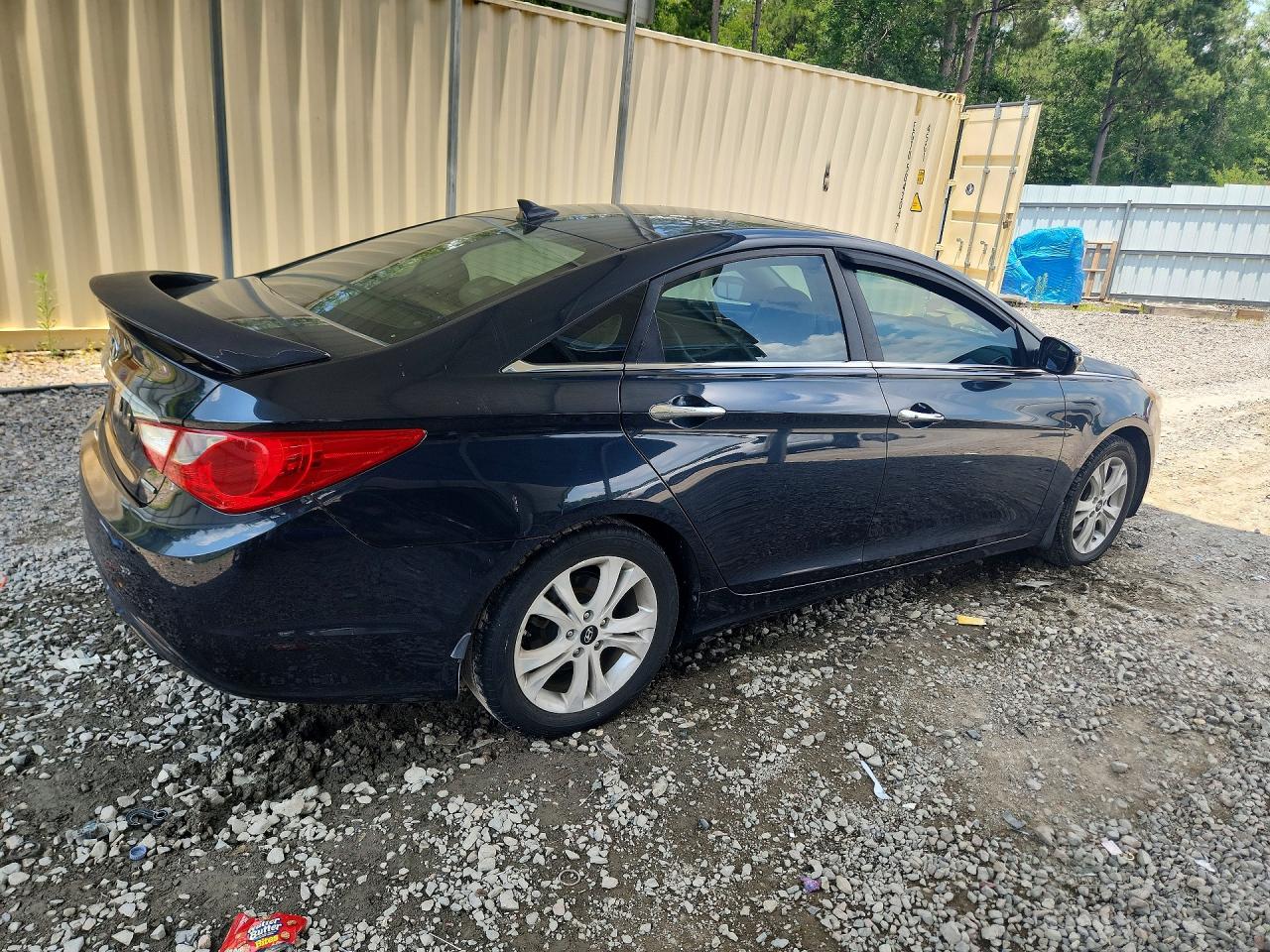2013 Hyundai Sonata Limited Charcoal vin: 5NPEC4AC6DH643071