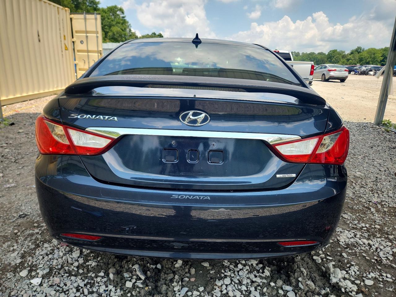 2013 Hyundai Sonata Limited Charcoal vin: 5NPEC4AC6DH643071