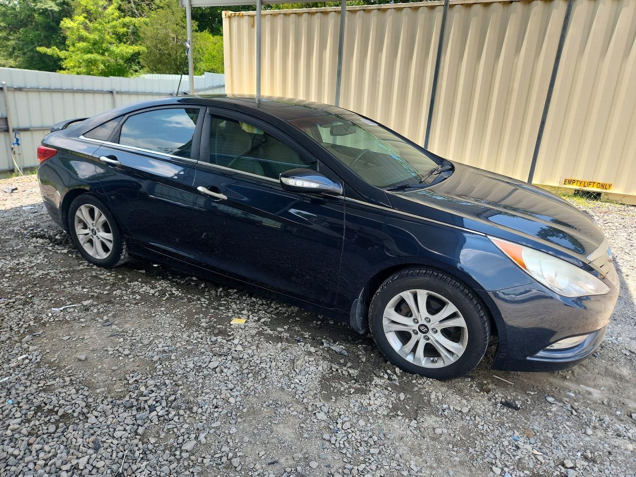 2013 Hyundai Sonata Limited Charcoal vin: 5NPEC4AC6DH643071