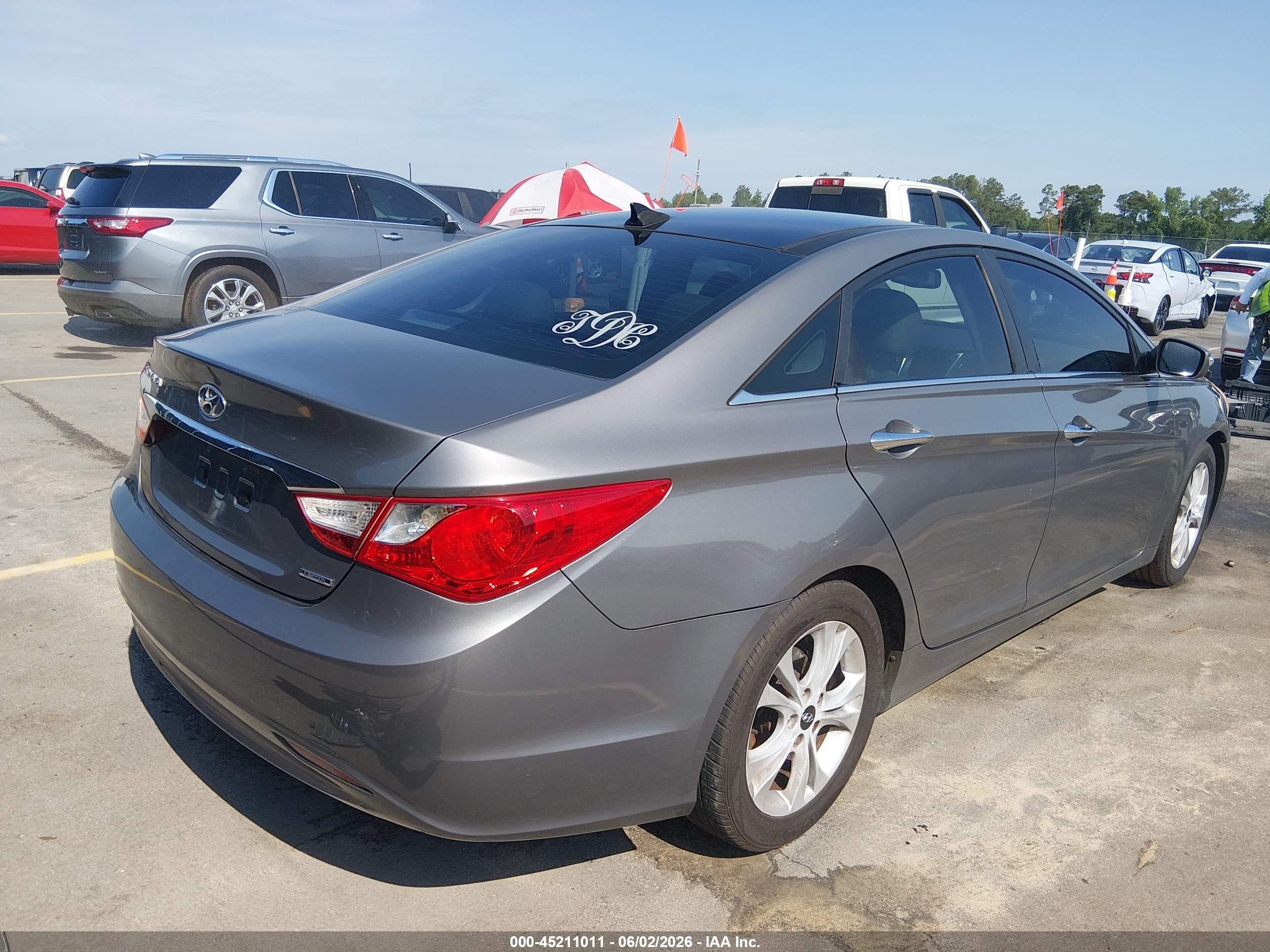 2013 Hyundai Sonata Limited Gray vin: 5NPEC4AC6DH670531