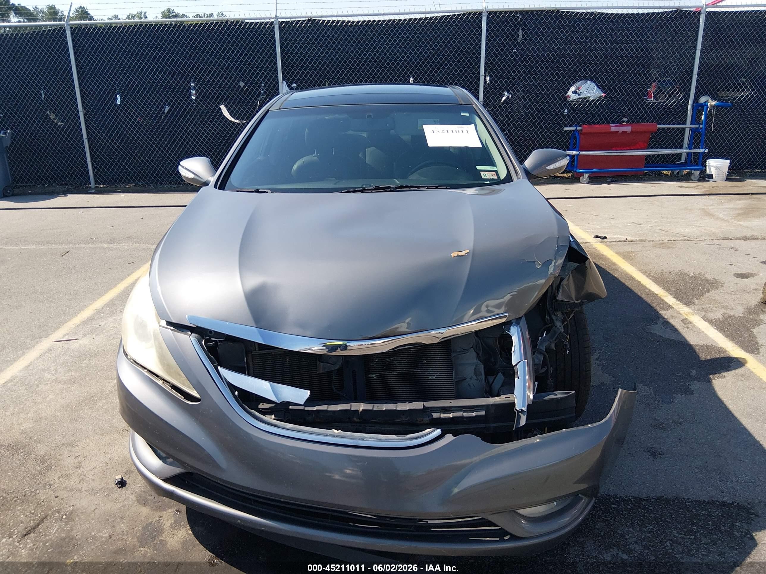 2013 Hyundai Sonata Limited Gray vin: 5NPEC4AC6DH670531