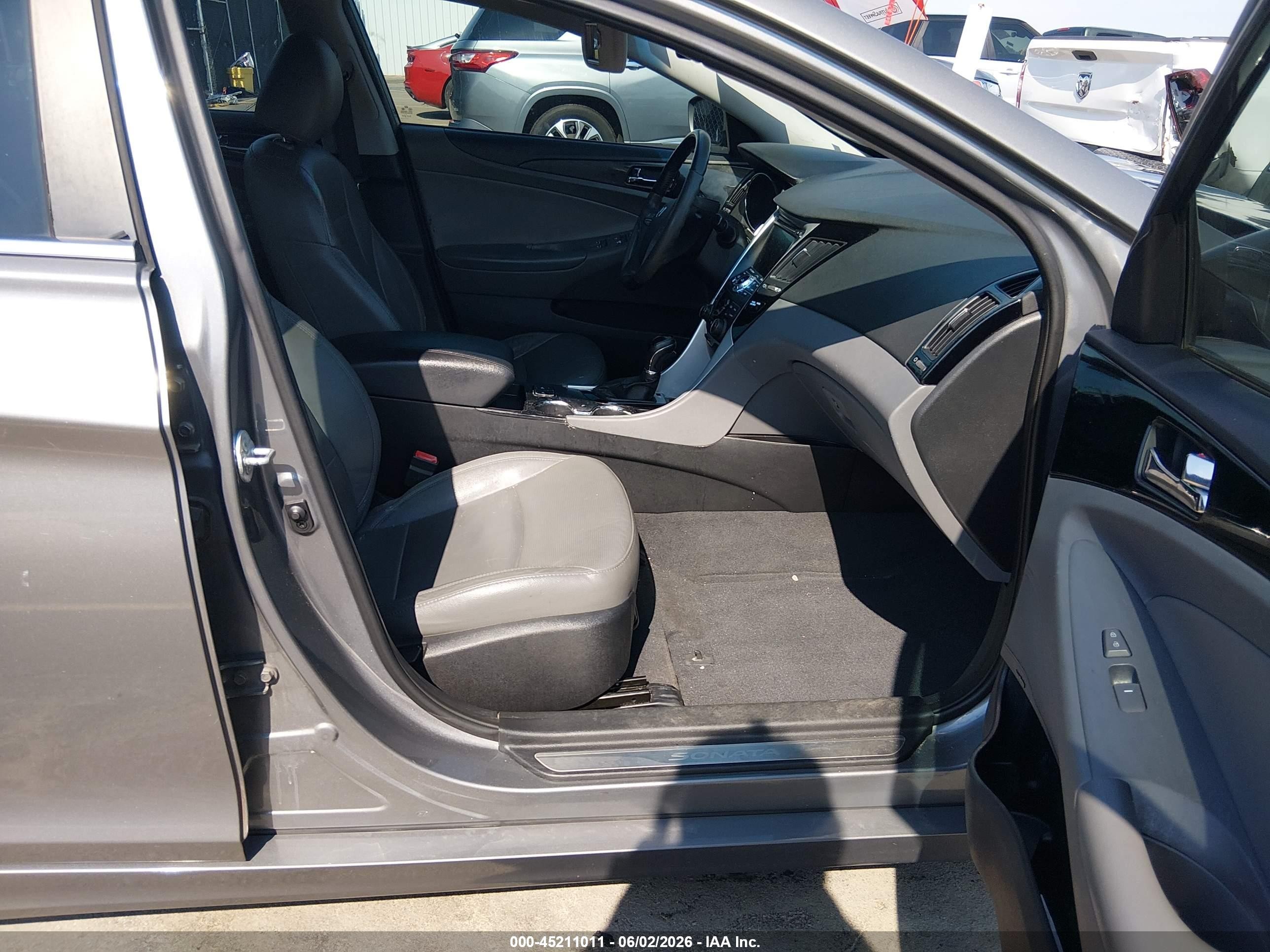 2013 Hyundai Sonata Limited Gray vin: 5NPEC4AC6DH670531