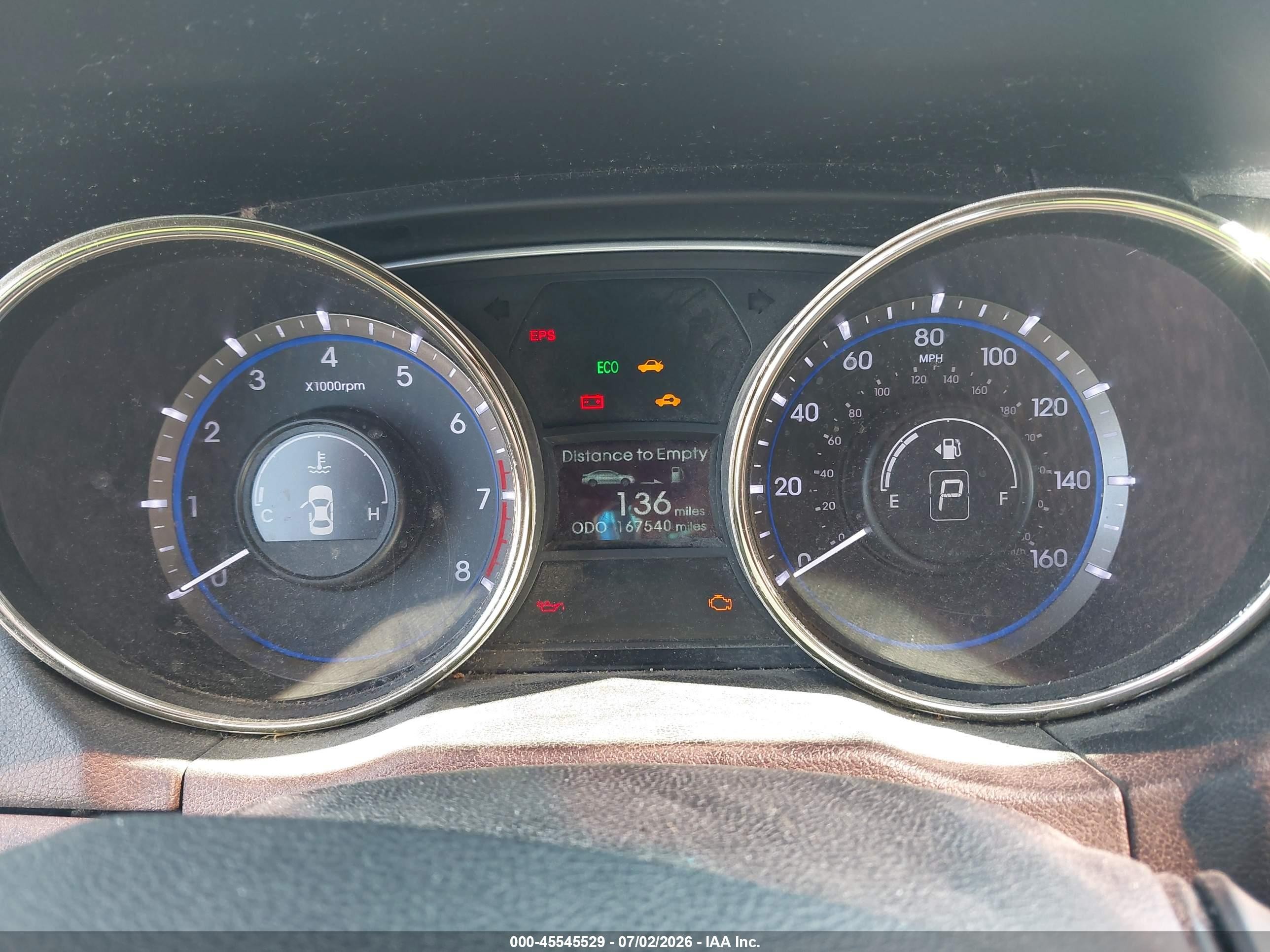 2013 Hyundai Sonata Se White vin: 5NPEC4AC6DH688009