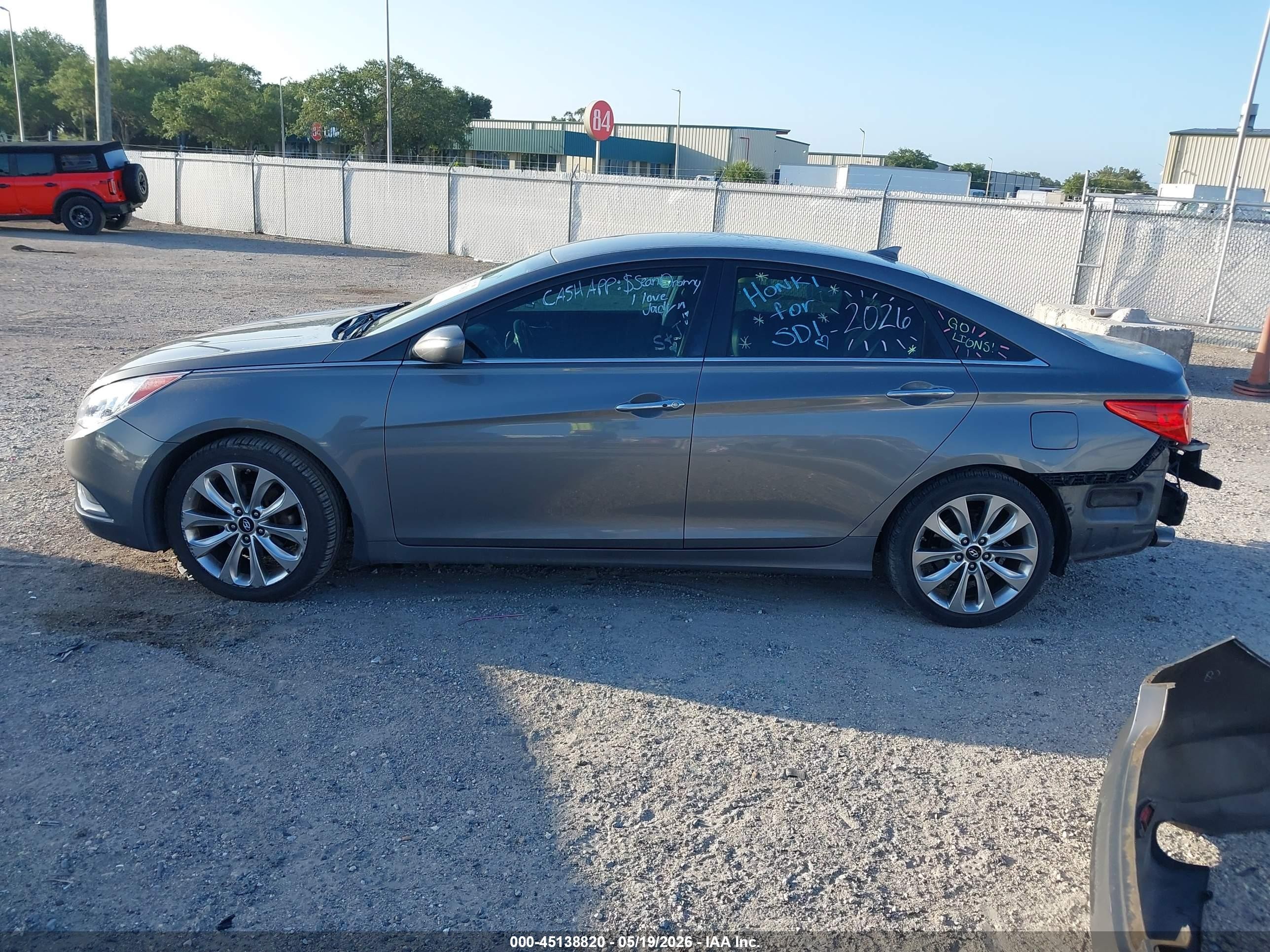2013 Hyundai Sonata Se Silver vin: 5NPEC4AC6DH693226