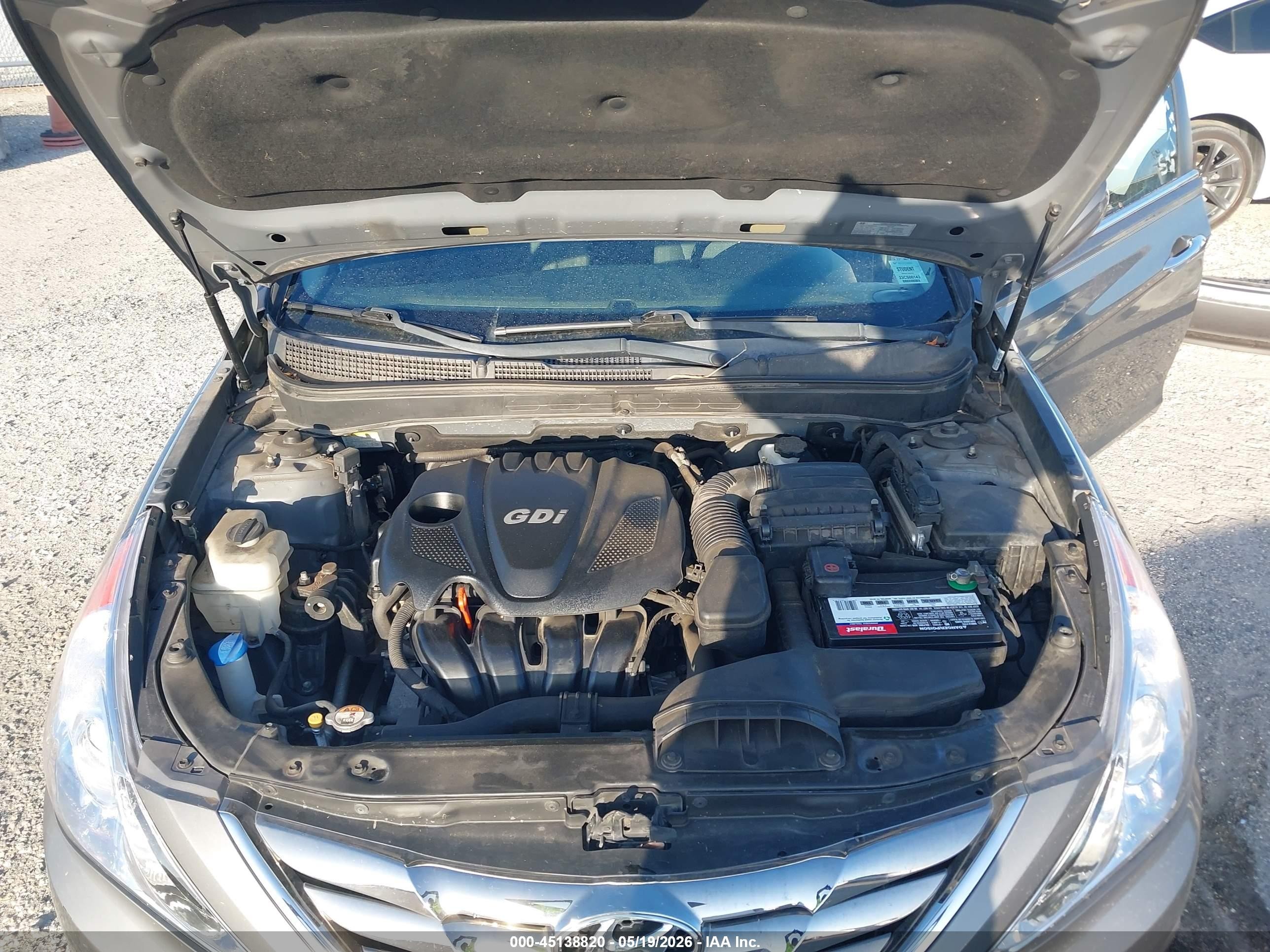 2013 Hyundai Sonata Se Silver vin: 5NPEC4AC6DH693226