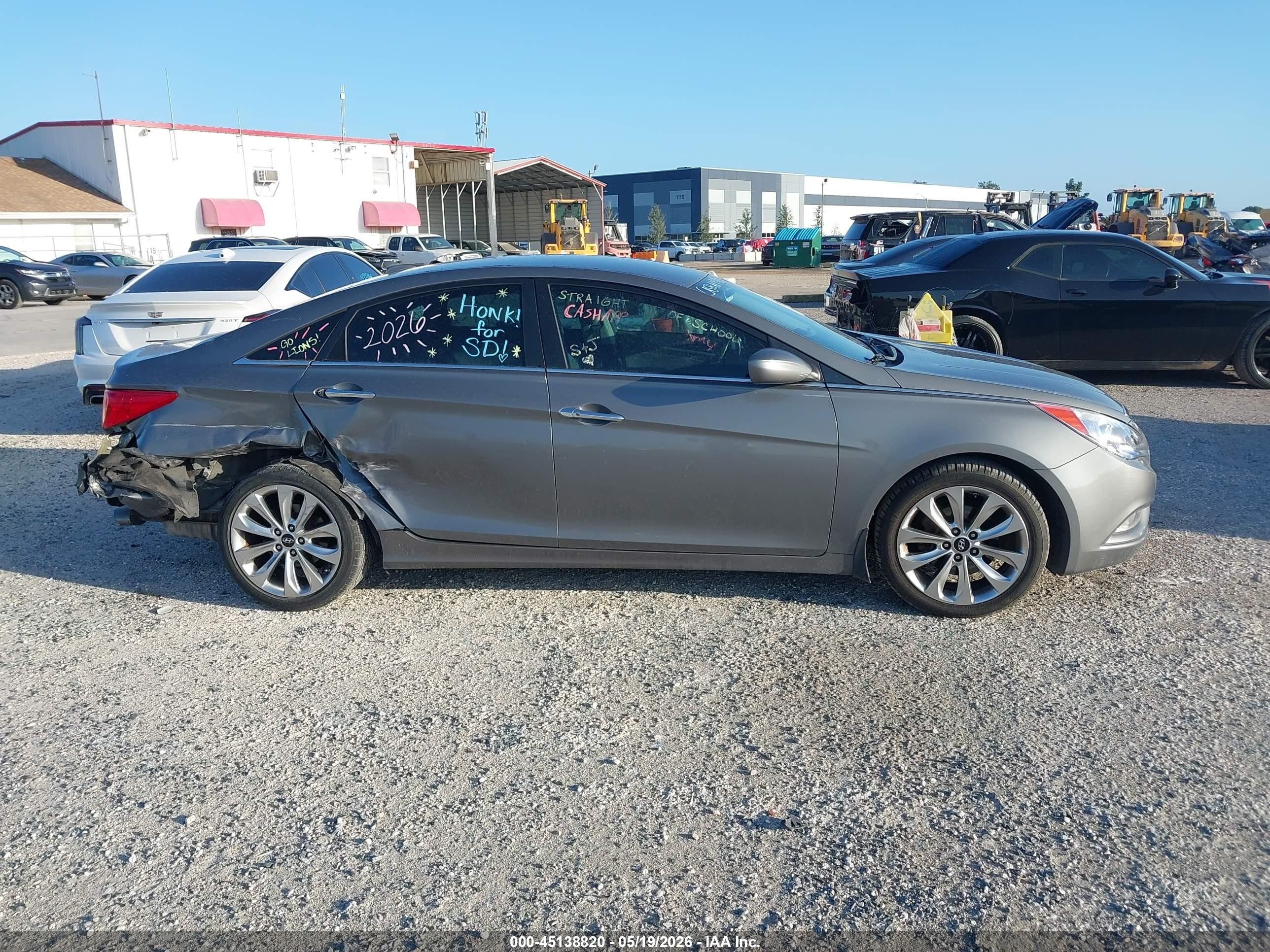 2013 Hyundai Sonata Se Silver vin: 5NPEC4AC6DH693226