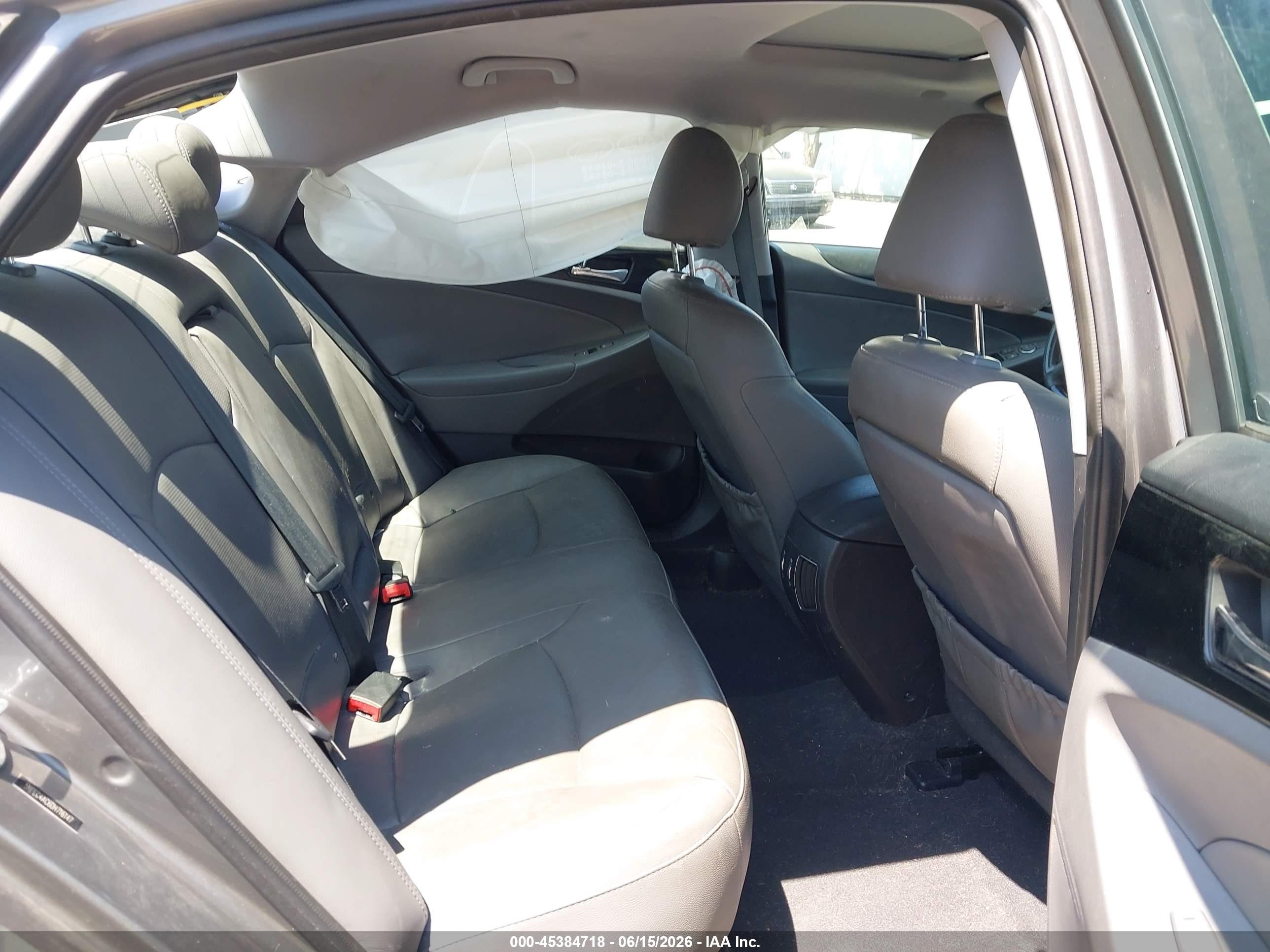 2013 Hyundai Sonata Limited Серый vin: 5NPEC4AC6DH716147