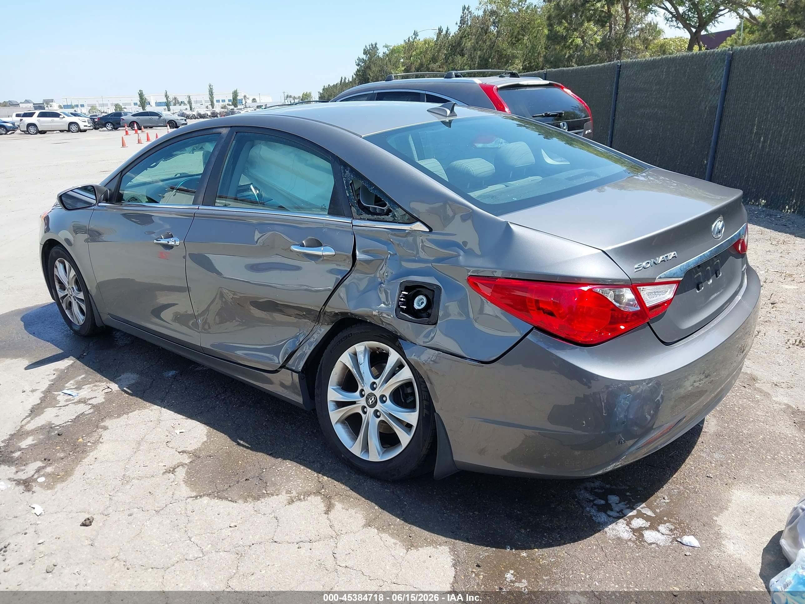 2013 Hyundai Sonata Limited Серый vin: 5NPEC4AC6DH716147