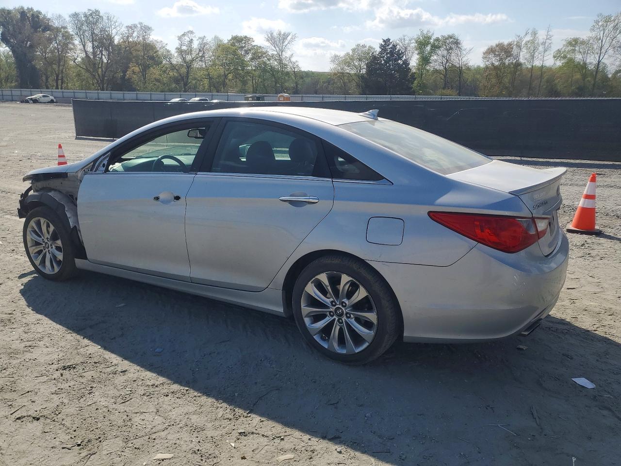 2013 Hyundai Sonata Se Silver vin: 5NPEC4AC6DH735085