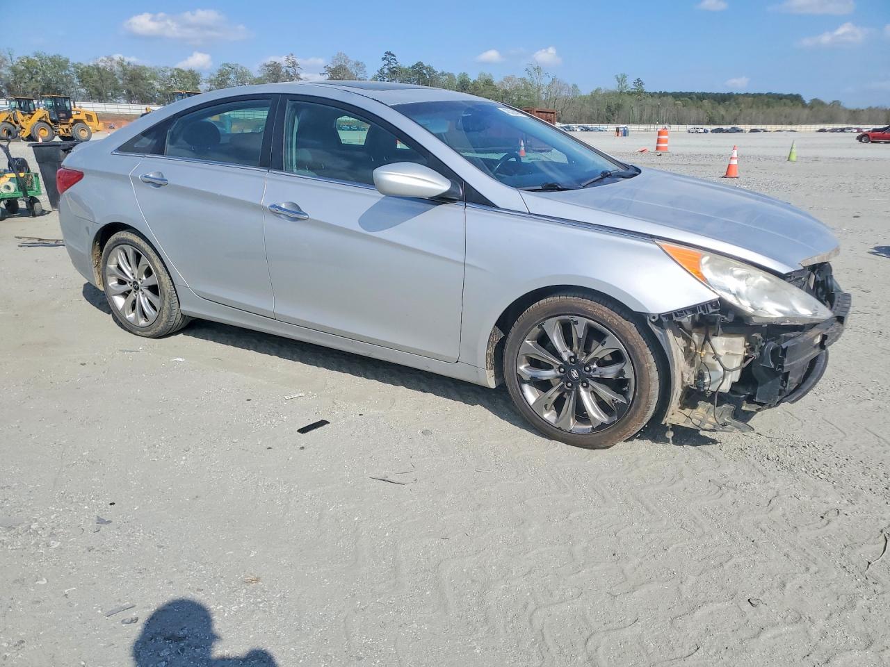 2013 Hyundai Sonata Se Silver vin: 5NPEC4AC6DH735085