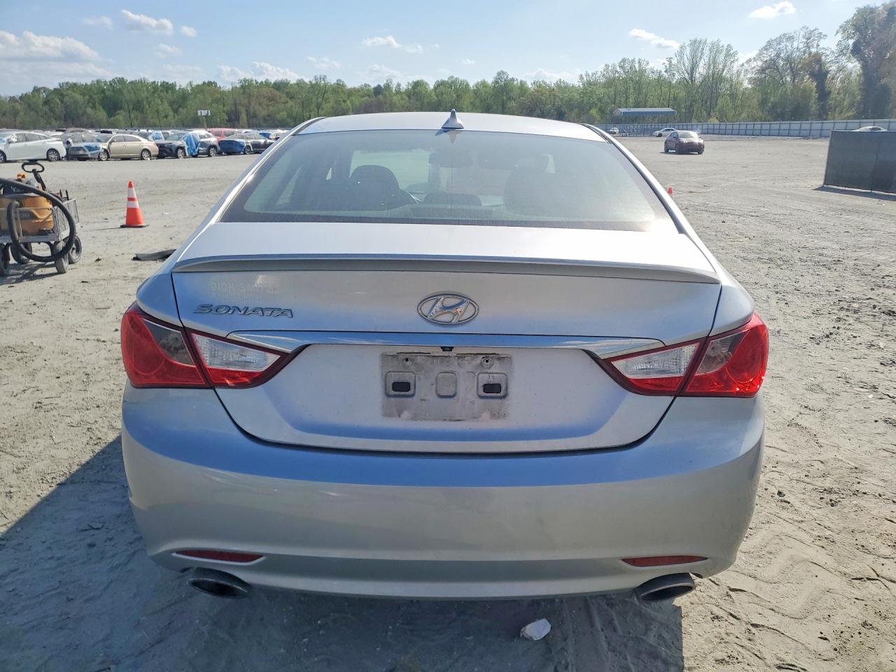 2013 Hyundai Sonata Se Silver vin: 5NPEC4AC6DH735085