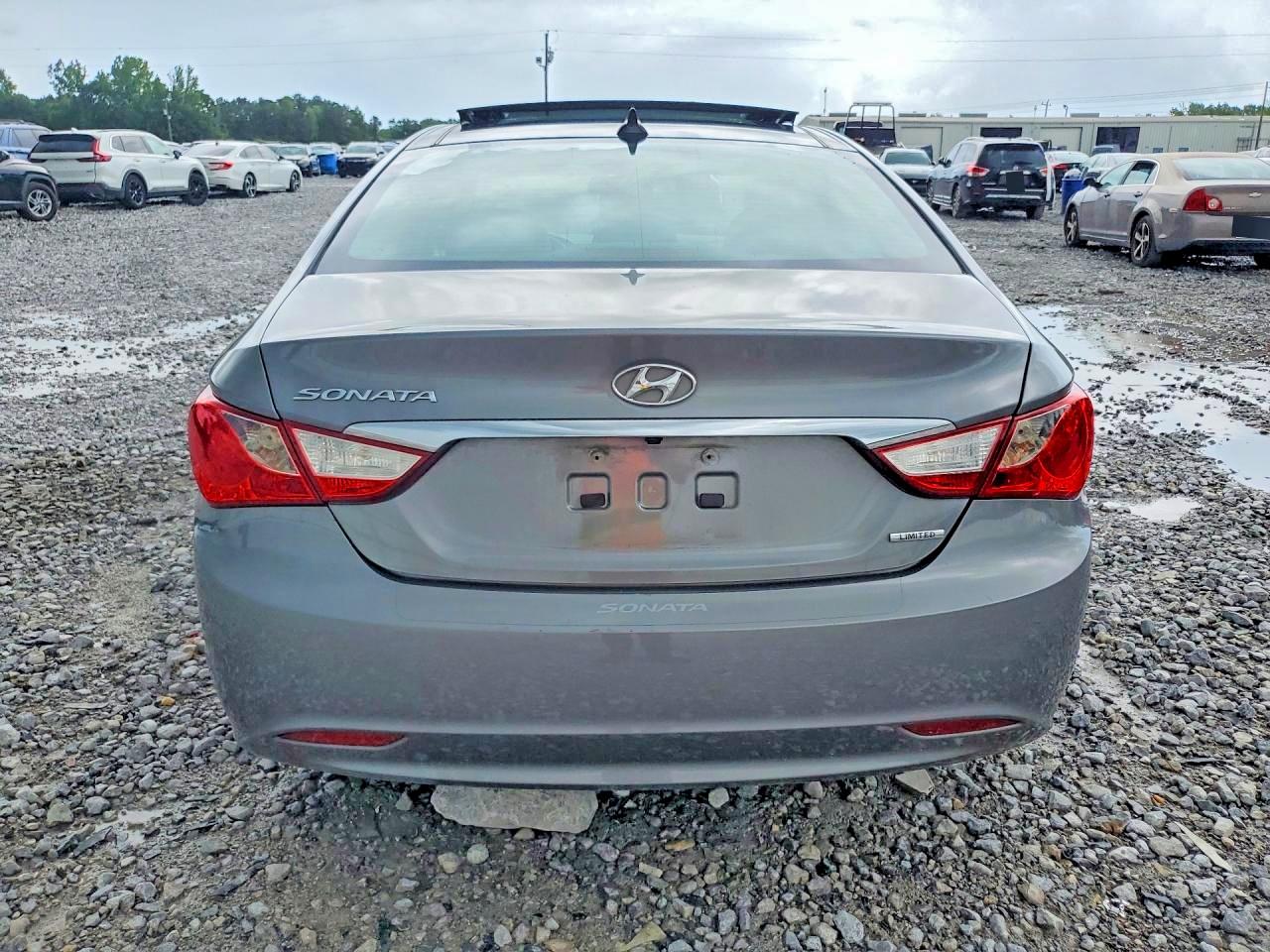 2013 Hyundai Sonata Limited Gray vin: 5NPEC4AC6DH795156