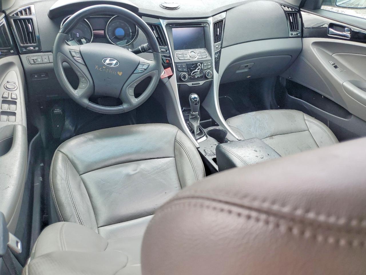 2013 Hyundai Sonata Limited Gray vin: 5NPEC4AC6DH795156
