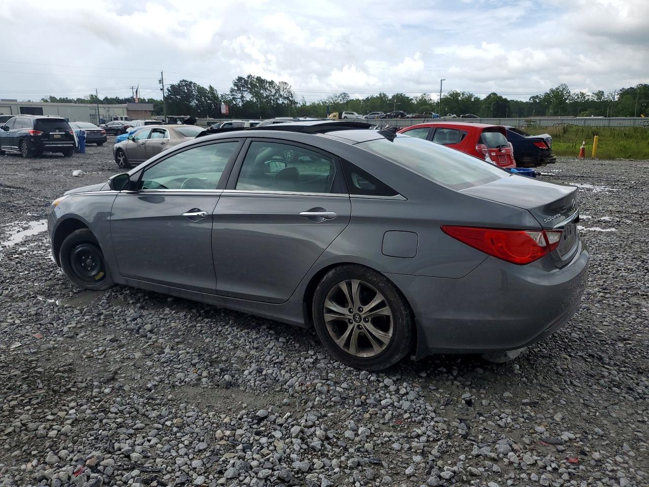 2013 Hyundai Sonata Limited Gray vin: 5NPEC4AC6DH795156