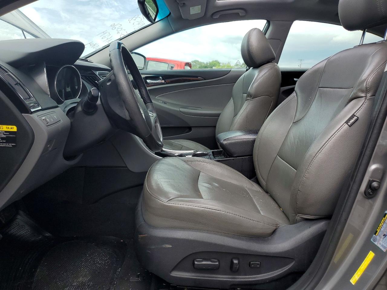 2013 Hyundai Sonata Limited Gray vin: 5NPEC4AC6DH795156