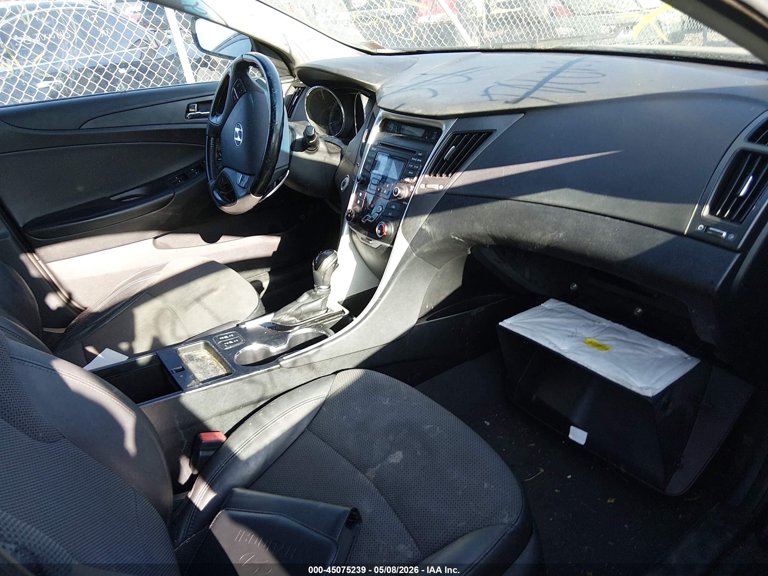 2013 Hyundai Sonata Se Black vin: 5NPEC4AC6DH804020
