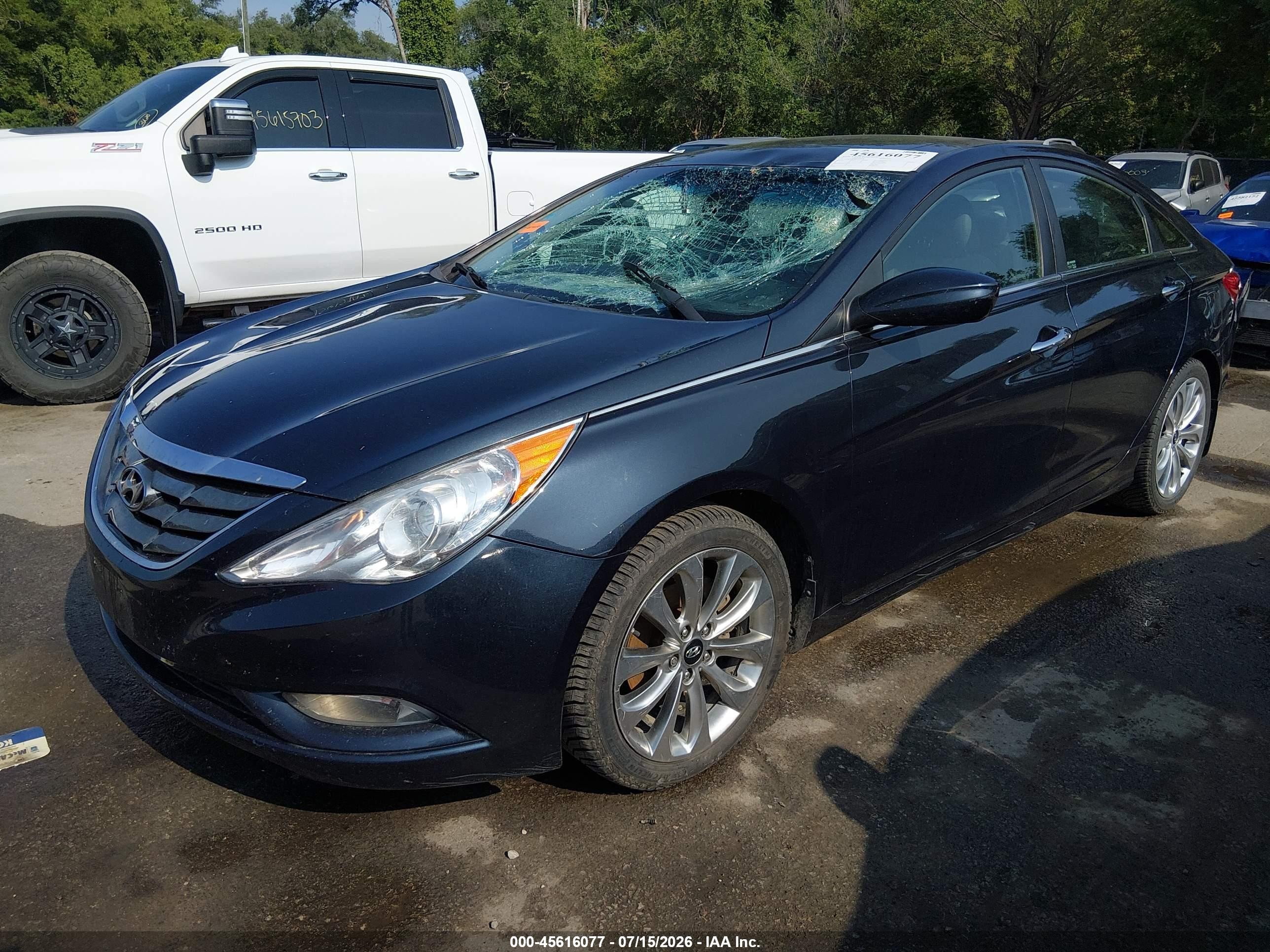 2013 Hyundai Sonata Se Серый vin: 5NPEC4AC6DH807774