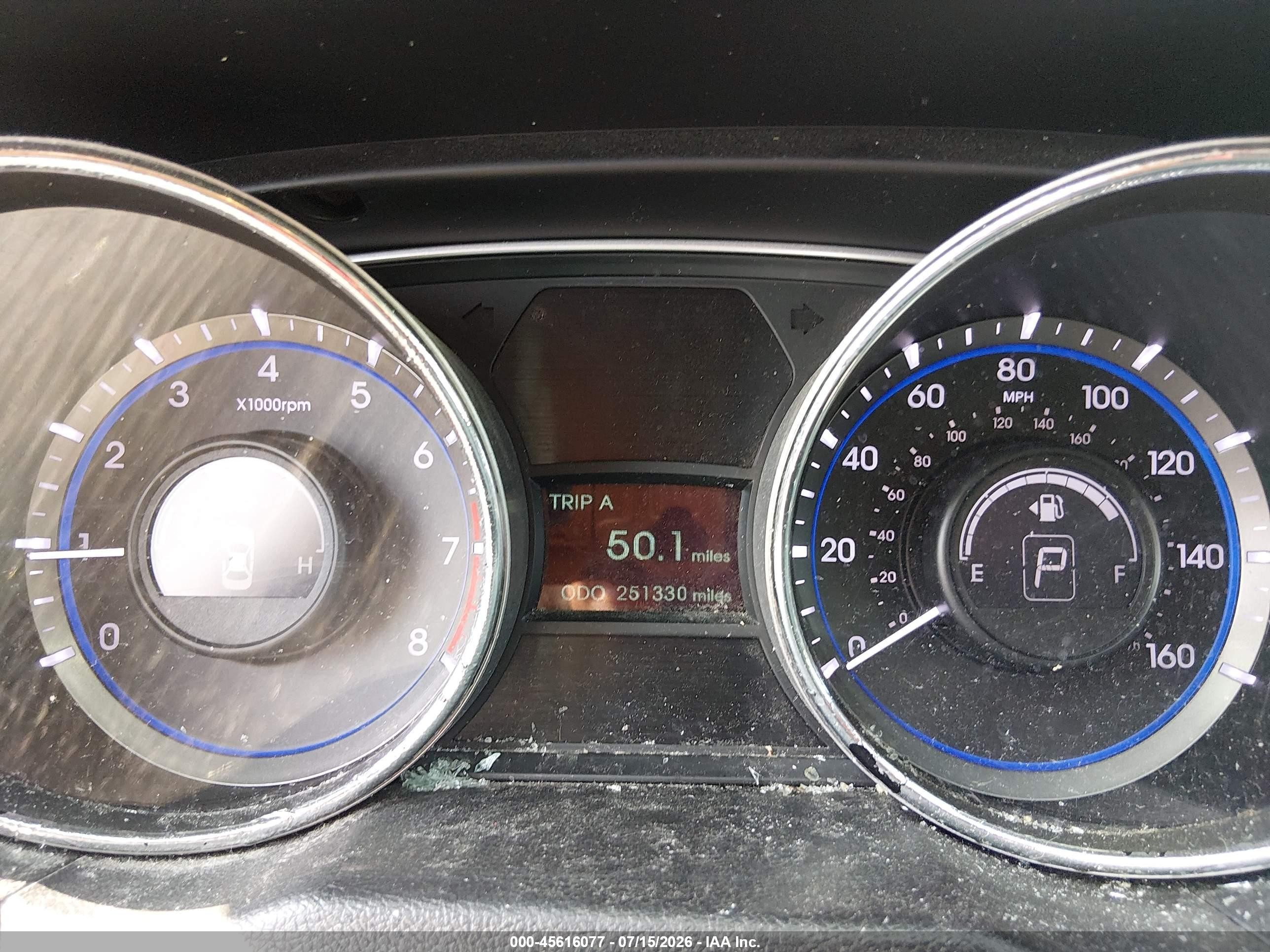 2013 Hyundai Sonata Se Серый vin: 5NPEC4AC6DH807774