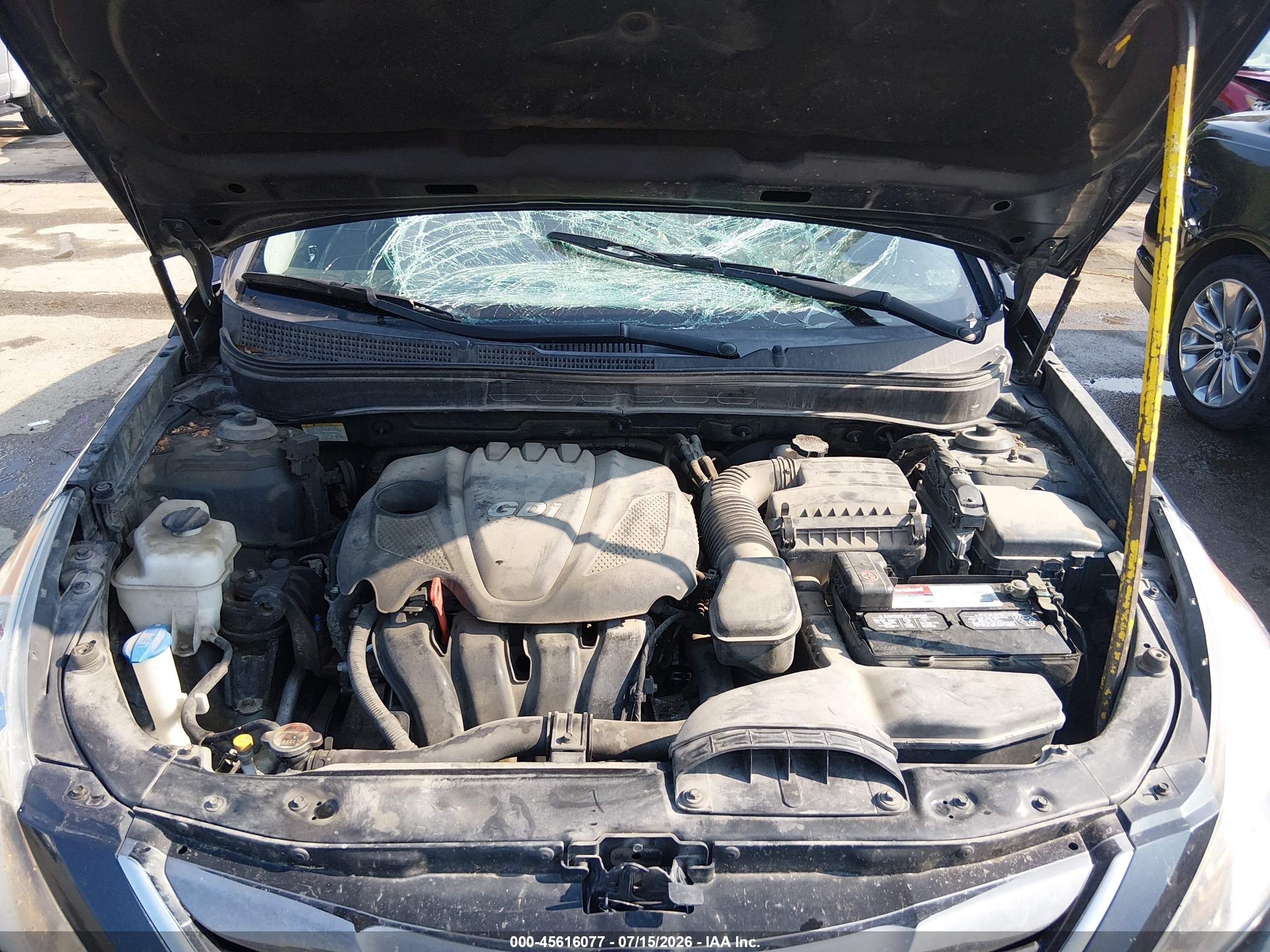 2013 Hyundai Sonata Se Серый vin: 5NPEC4AC6DH807774
