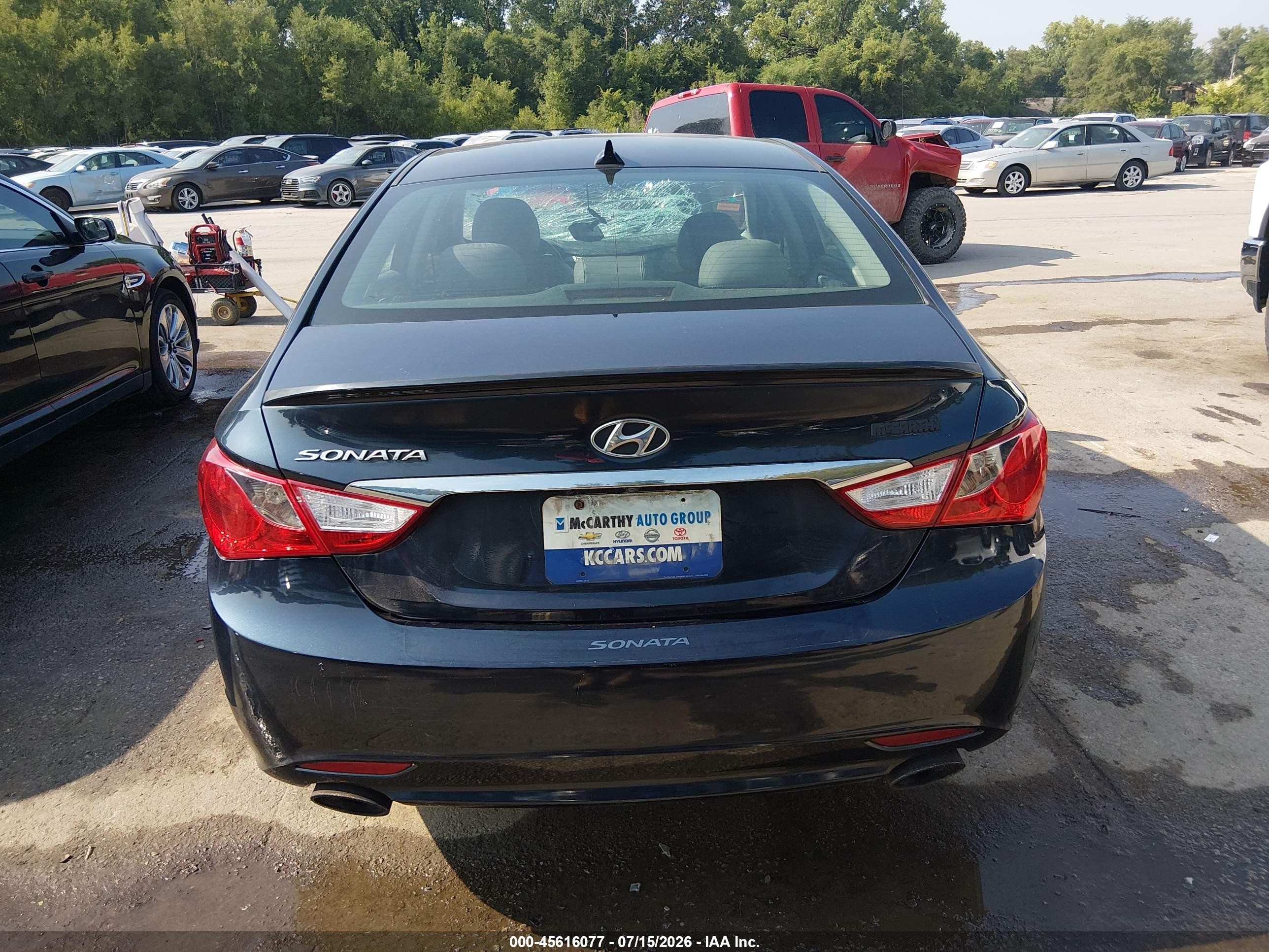 2013 Hyundai Sonata Se Серый vin: 5NPEC4AC6DH807774