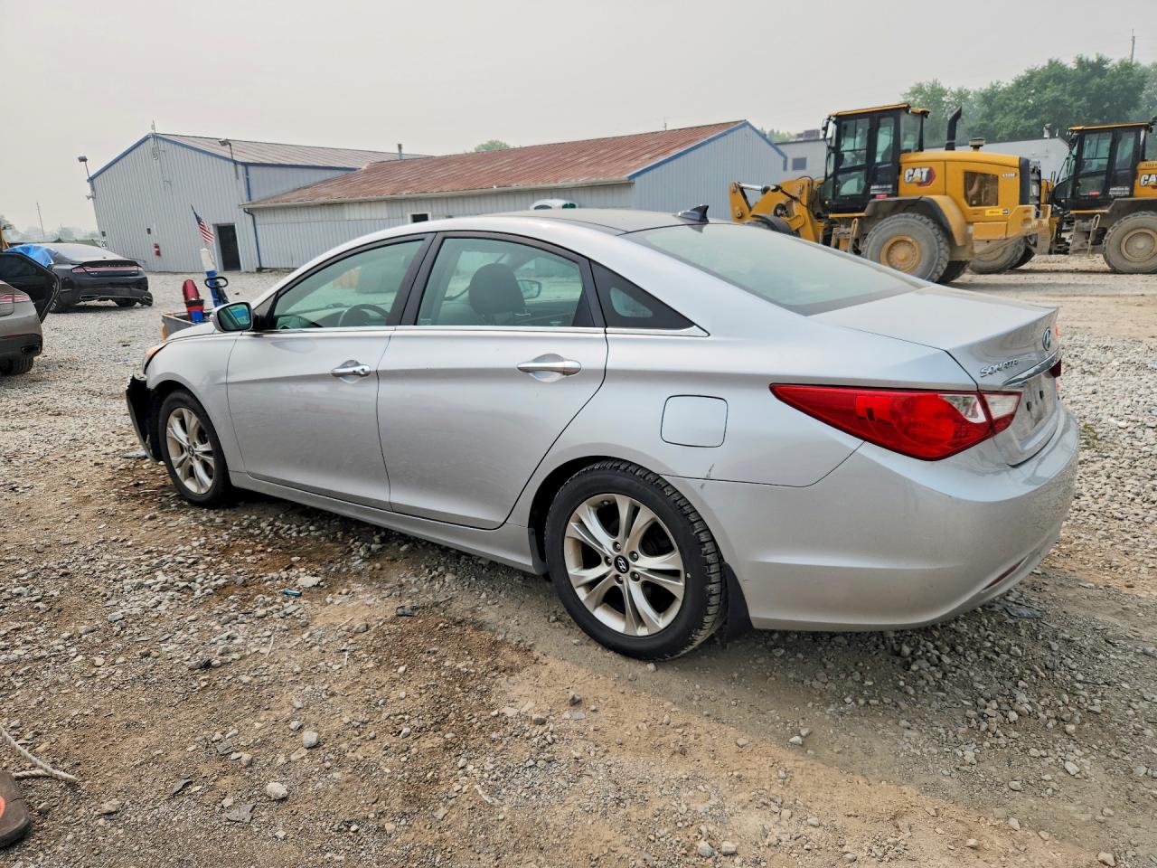 2013 Hyundai Sonata Limited Silver vin: 5NPEC4AC6DH808598