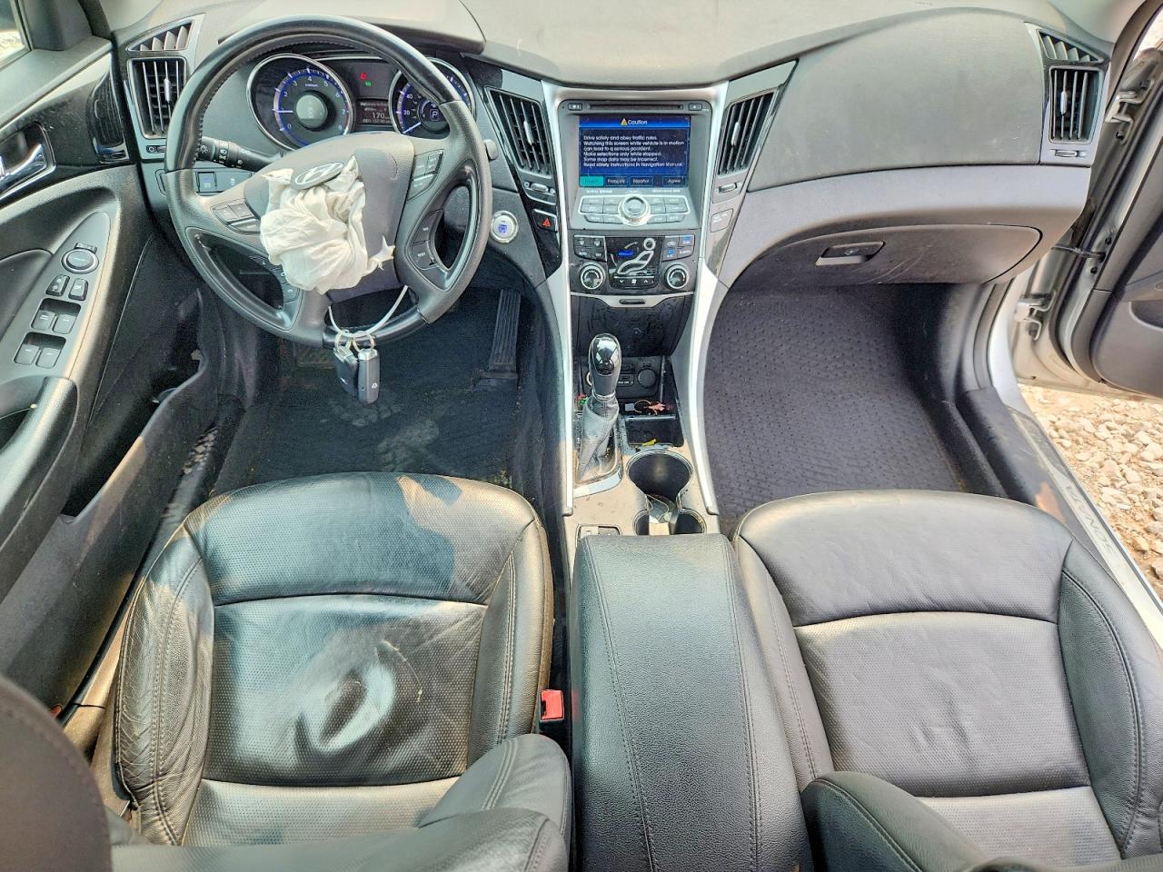 2013 Hyundai Sonata Limited Silver vin: 5NPEC4AC6DH808598