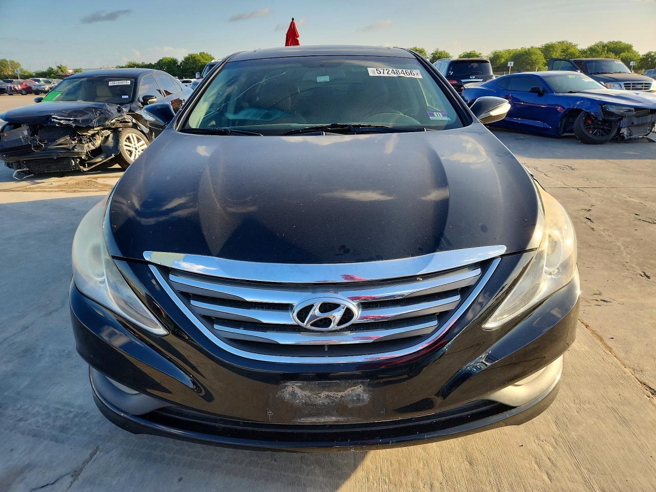 2014 Hyundai Sonata Se Черный vin: 5NPEC4AC6EH811857