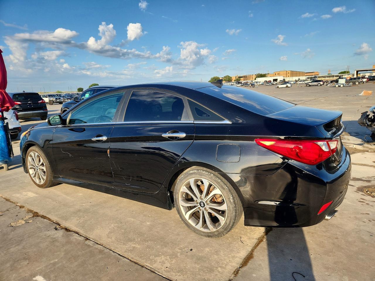 2014 Hyundai Sonata Se Черный vin: 5NPEC4AC6EH811857