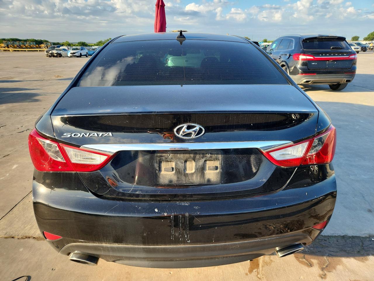 2014 Hyundai Sonata Se Черный vin: 5NPEC4AC6EH811857