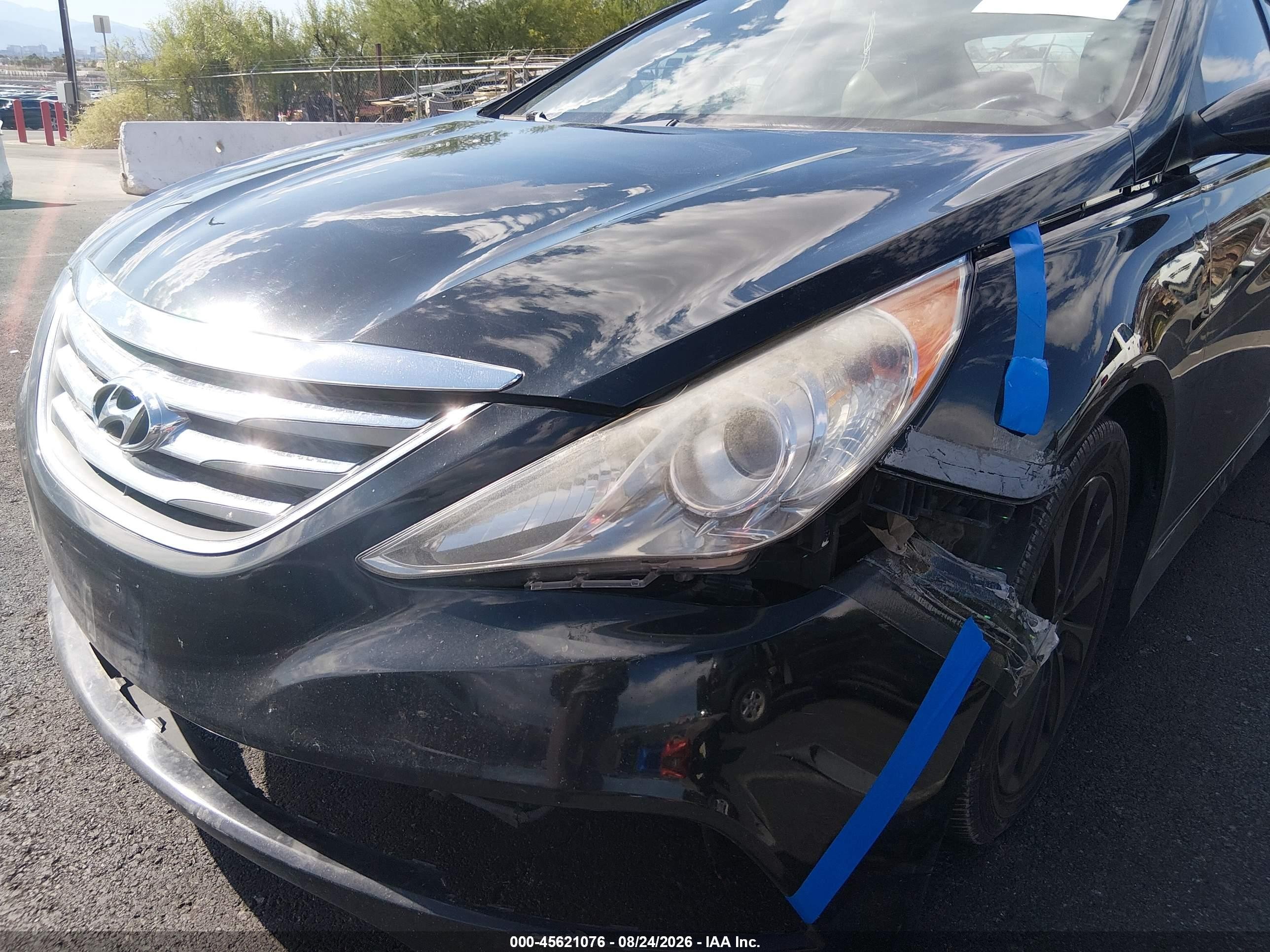 2014 Hyundai Sonata Limited Black vin: 5NPEC4AC6EH823426