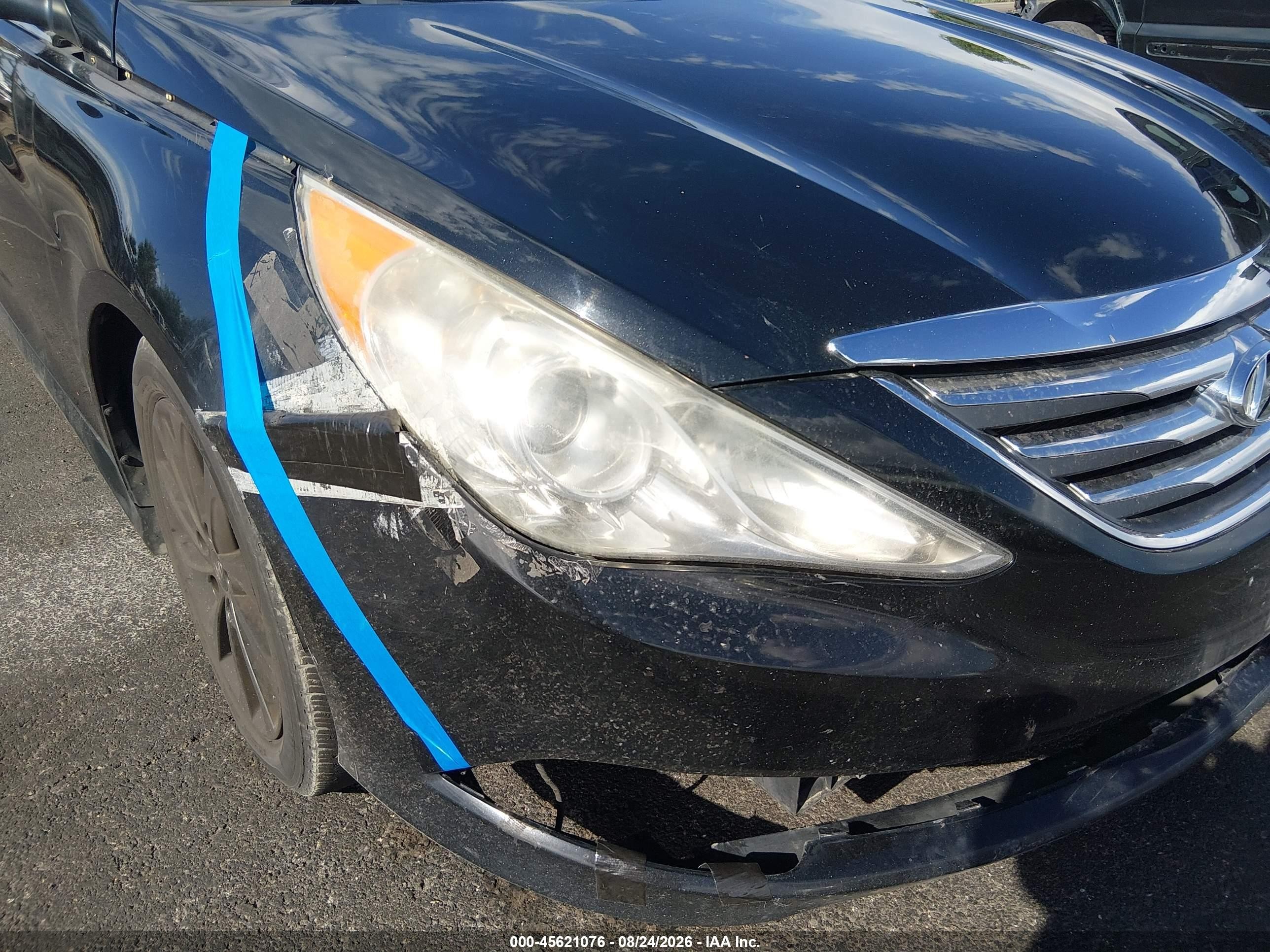 2014 Hyundai Sonata Limited Black vin: 5NPEC4AC6EH823426