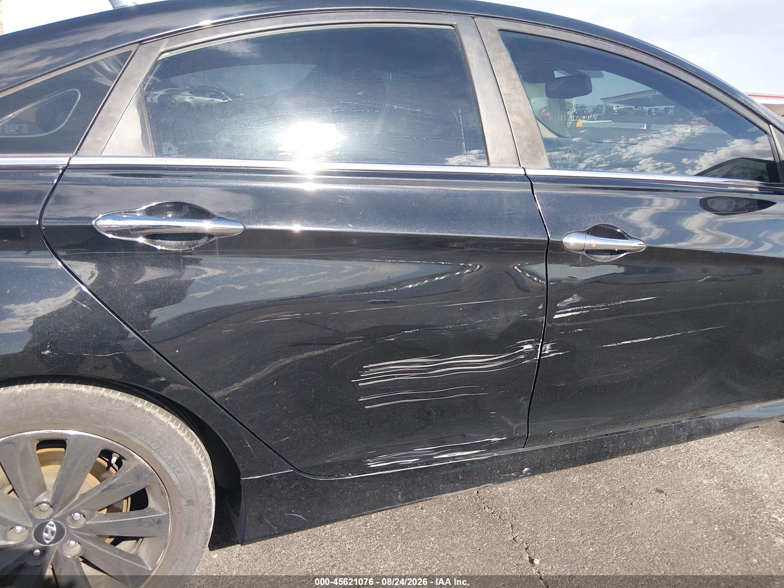 2014 Hyundai Sonata Limited Black vin: 5NPEC4AC6EH823426