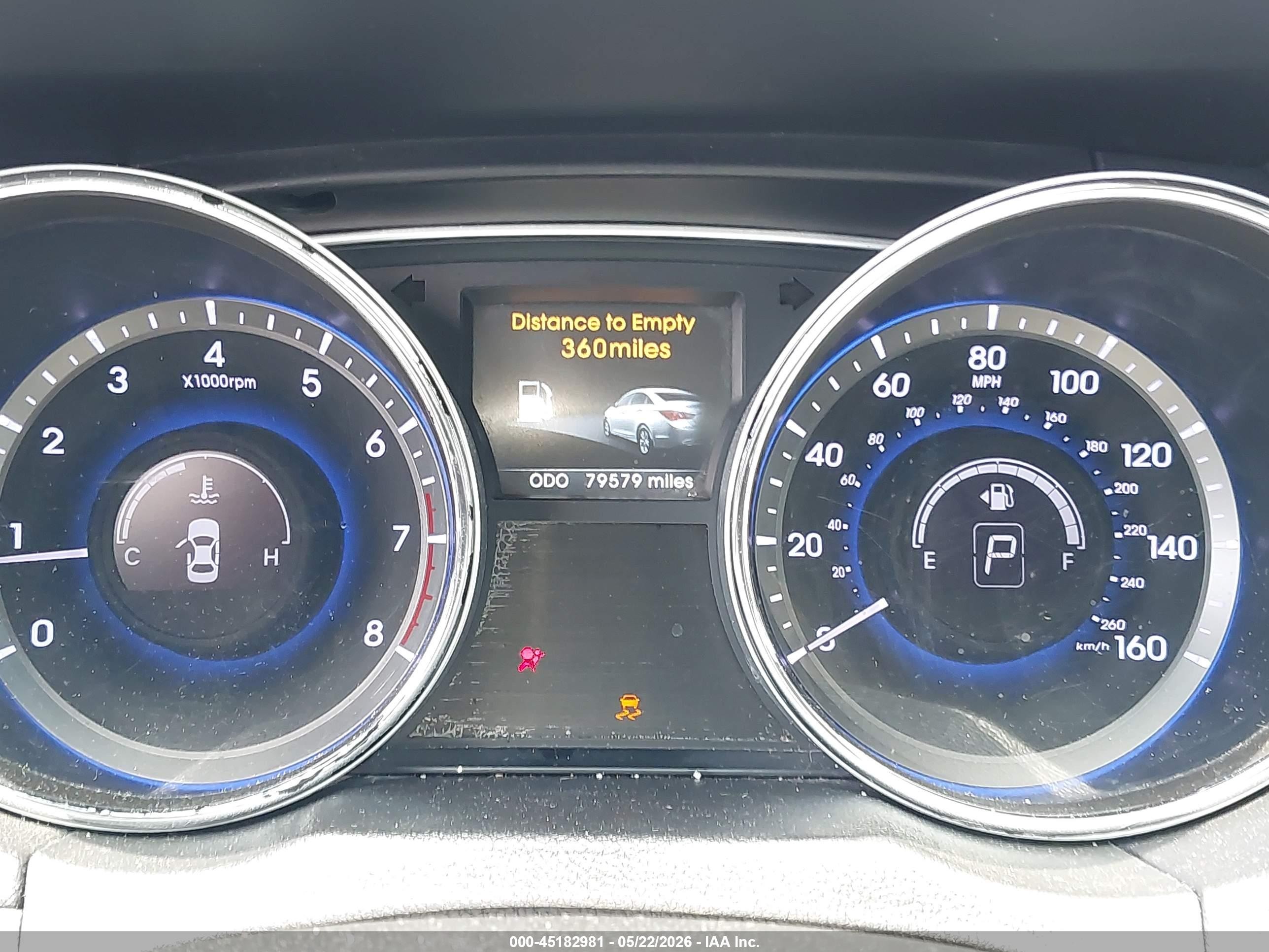 2014 Hyundai Sonata Limited Blue vin: 5NPEC4AC6EH840243