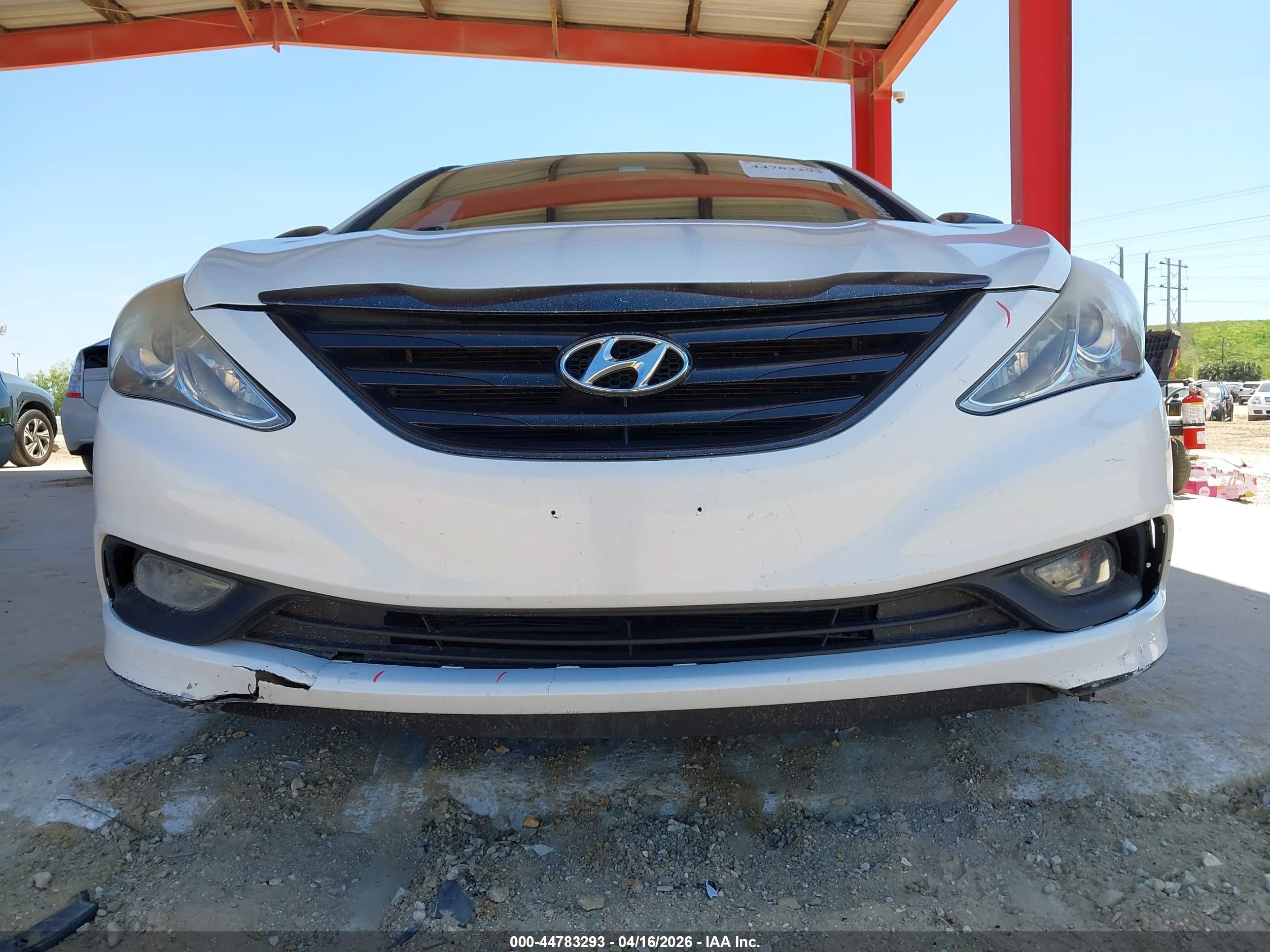 2014 Hyundai Sonata Limited White vin: 5NPEC4AC6EH848505