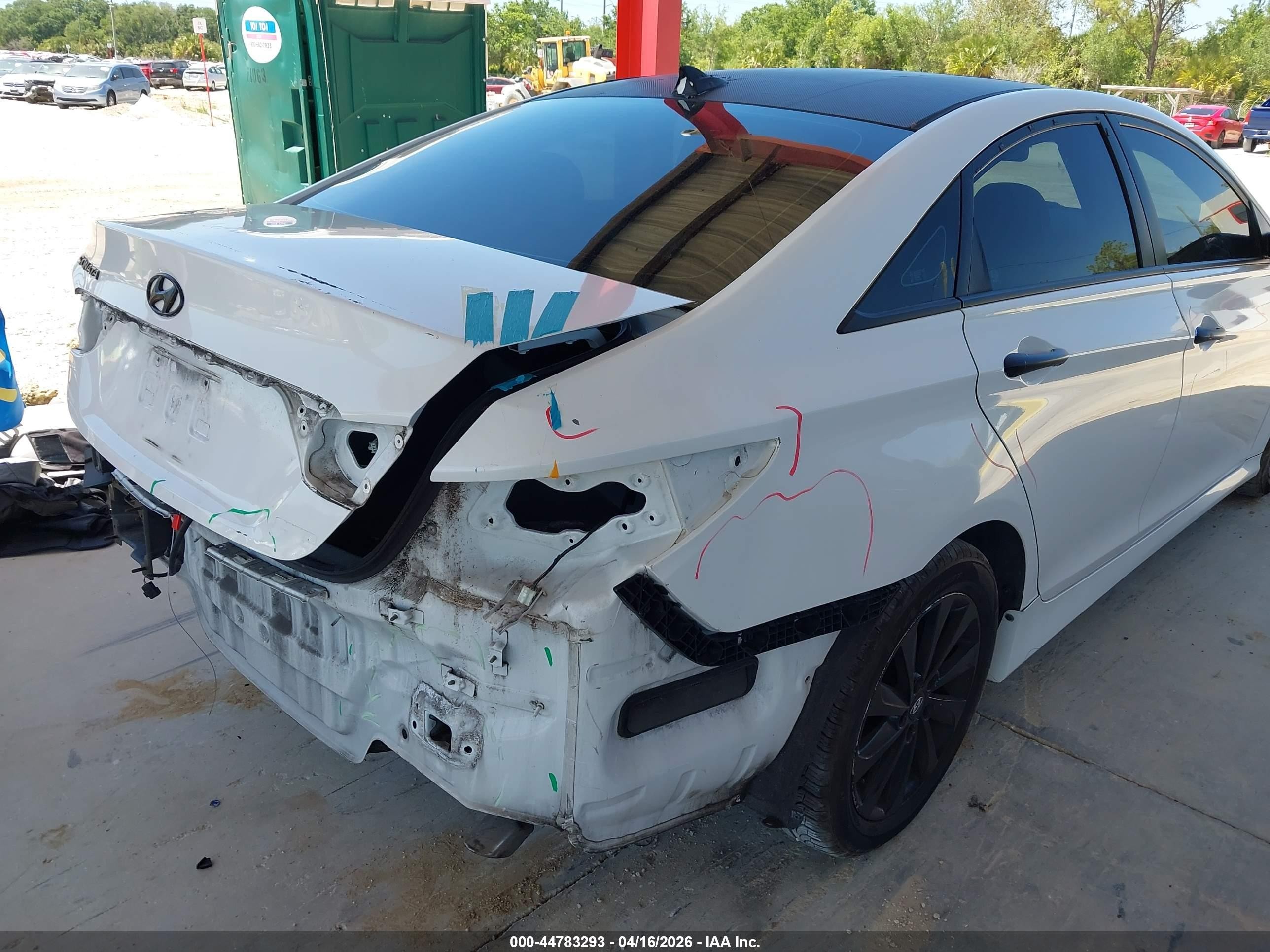 2014 Hyundai Sonata Limited White vin: 5NPEC4AC6EH848505