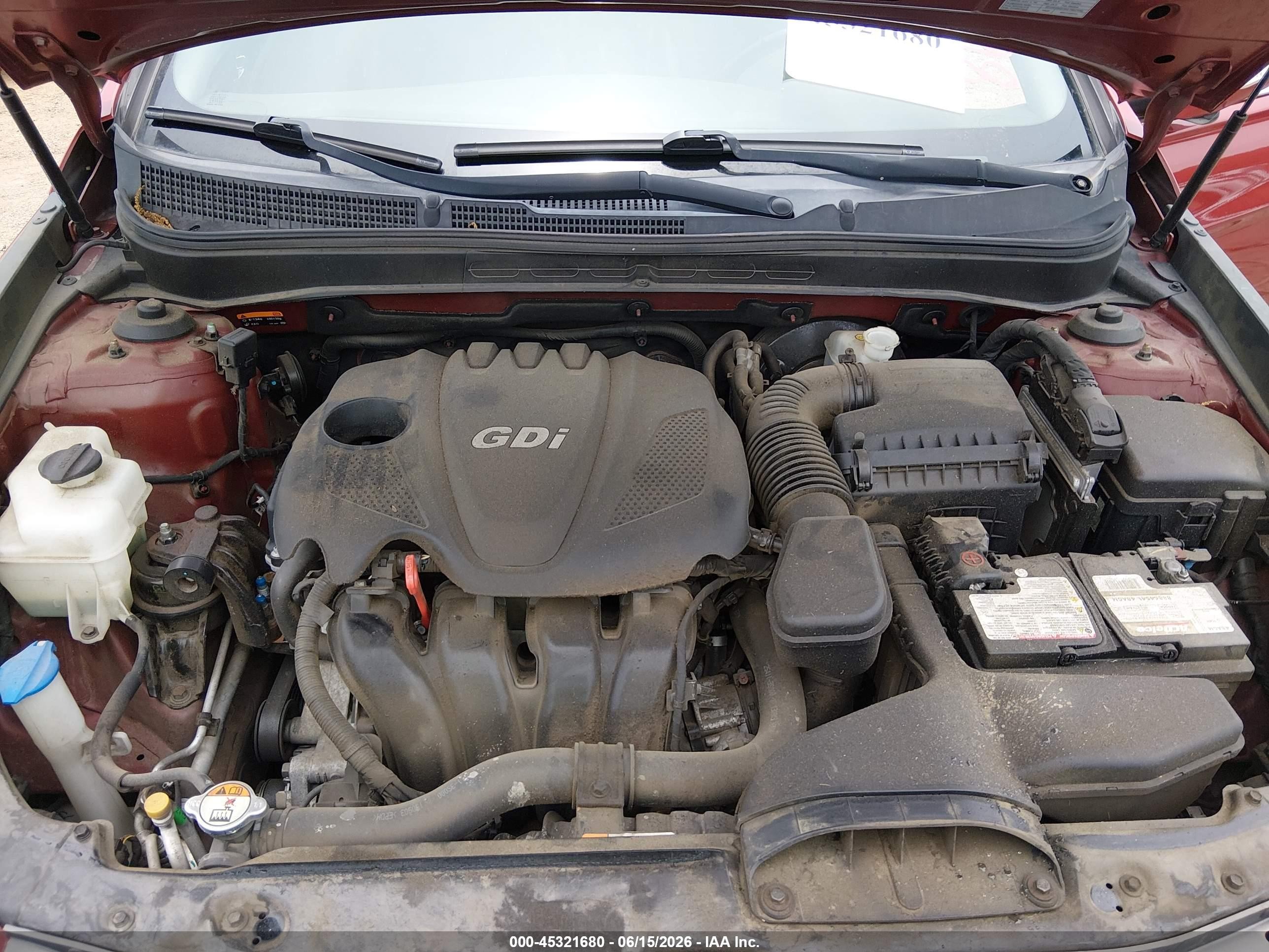 2014 Hyundai Sonata Se Burgundy vin: 5NPEC4AC6EH862050