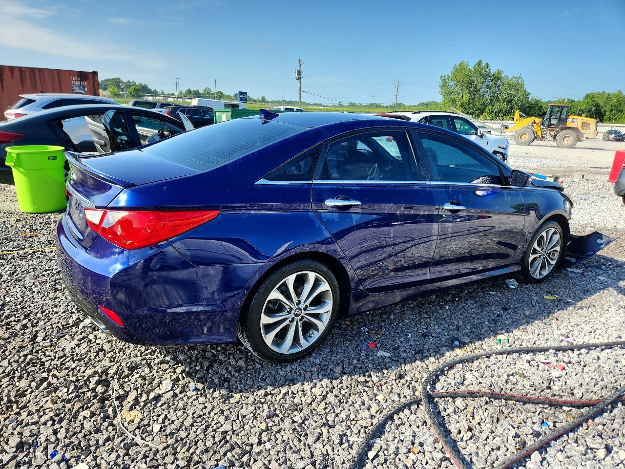 2014 Hyundai Sonata Se Blue vin: 5NPEC4AC6EH866941