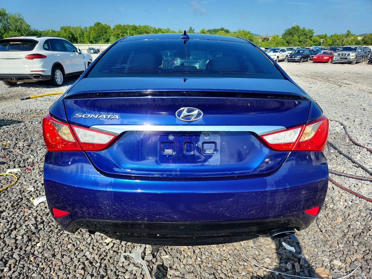 2014 Hyundai Sonata Se Blue vin: 5NPEC4AC6EH866941