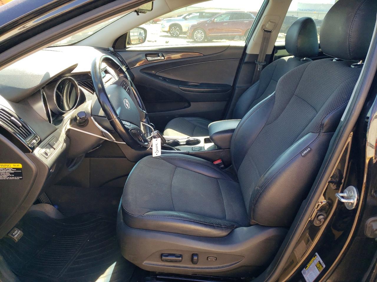 2014 Hyundai Sonata Se Black vin: 5NPEC4AC6EH877745