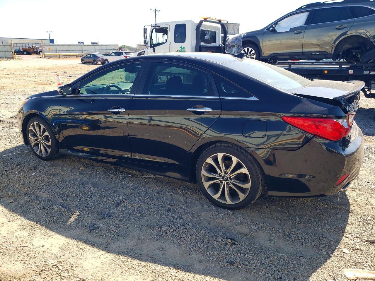 2014 Hyundai Sonata Se Black vin: 5NPEC4AC6EH877745