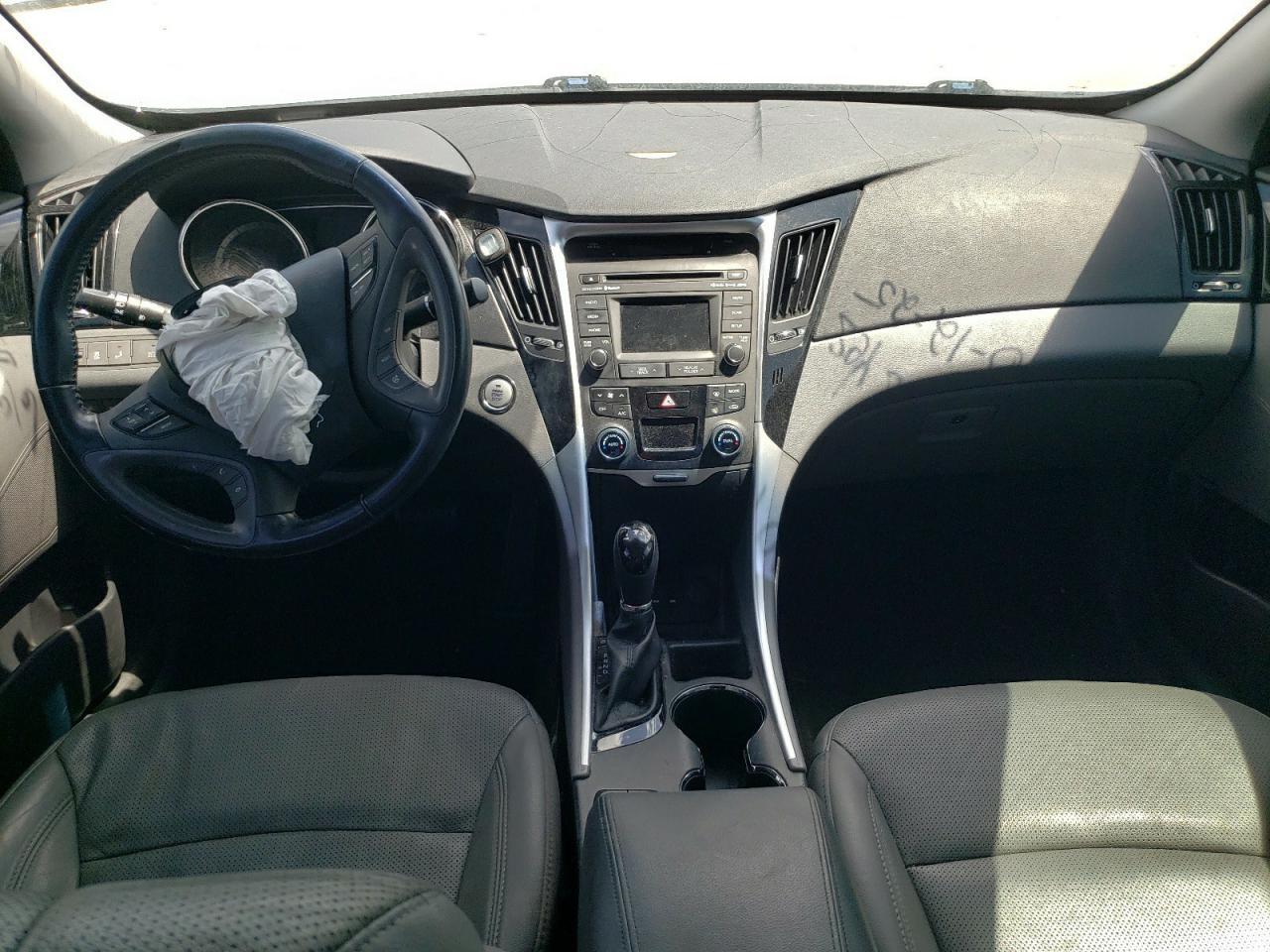 2014 Hyundai Sonata Se White vin: 5NPEC4AC6EH882363